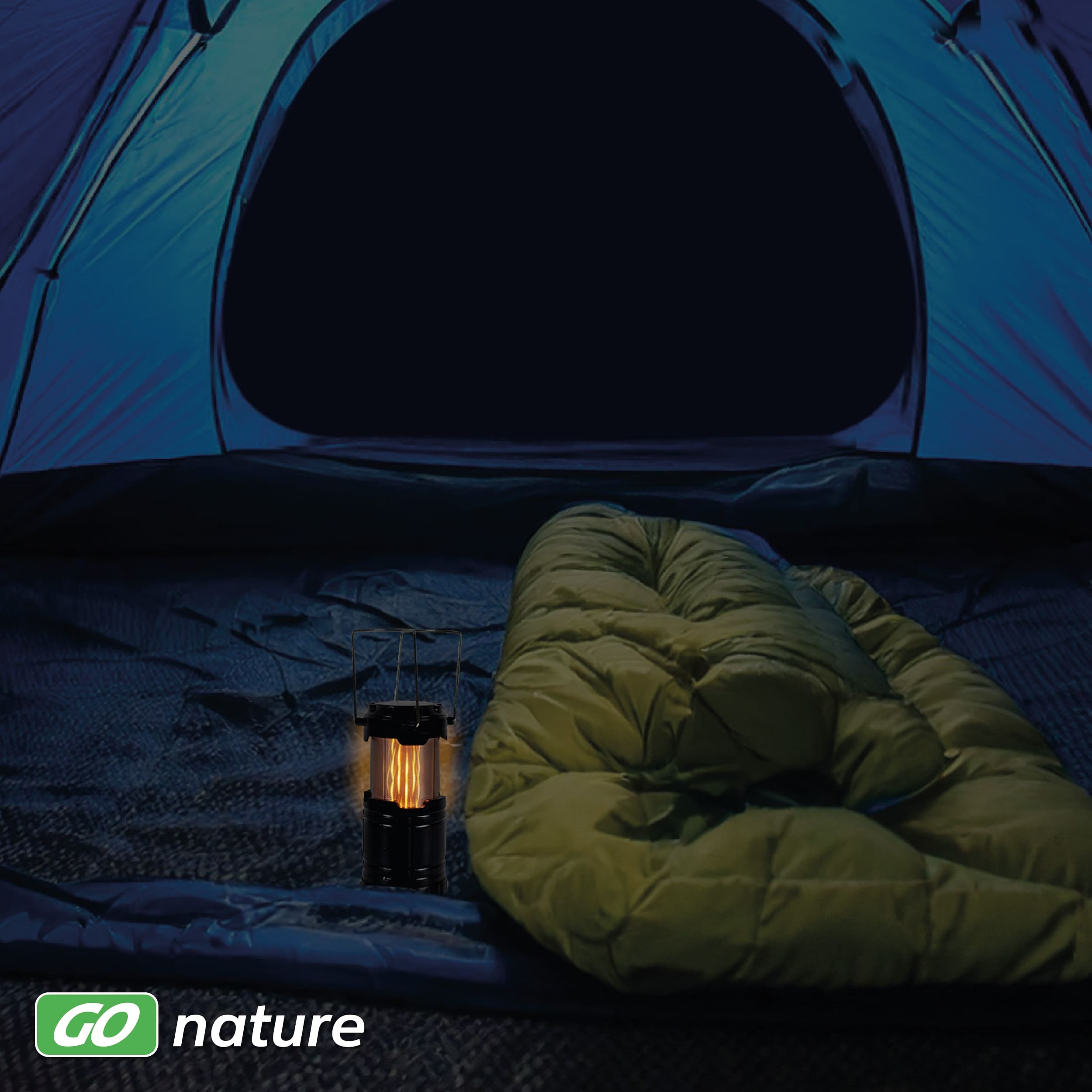 MÜLLER-LICHT LED-Akku-Campingleuchte TERRA, 100lm, batteriebetrieb, schwarz