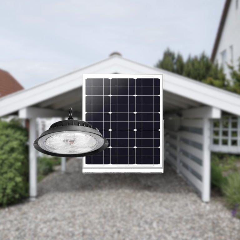 LUXULA Solar LED-Hängeleuchte, CCT, 40 W, 500 lm