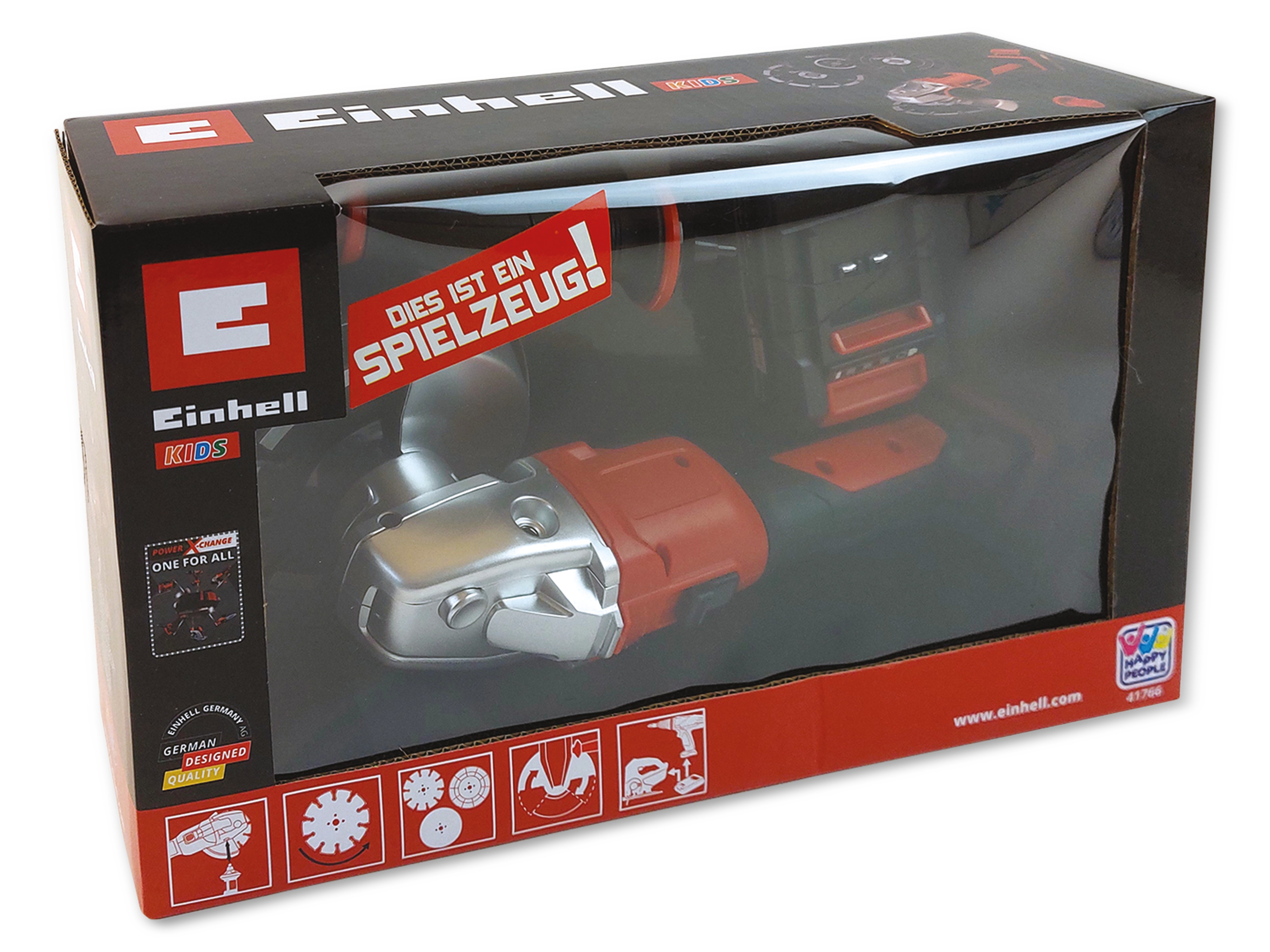 EINHELL KIDS Winkelschleifer Axxio, austauschbare Batterieeinheit