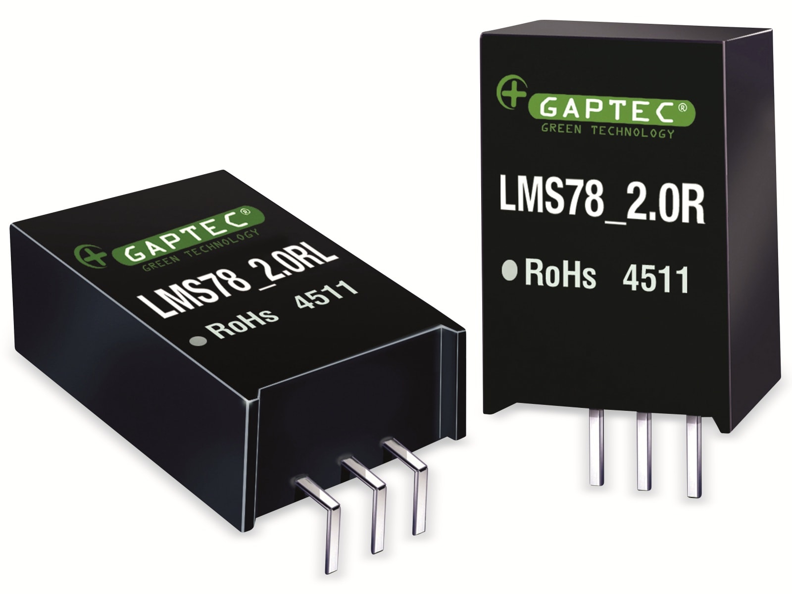 GAPTEC DC-DC-Wandler, Electronic, SIP3, 4,5-36Vin, 2,5Vout, 2000mA, 11,5x9x17,5mm