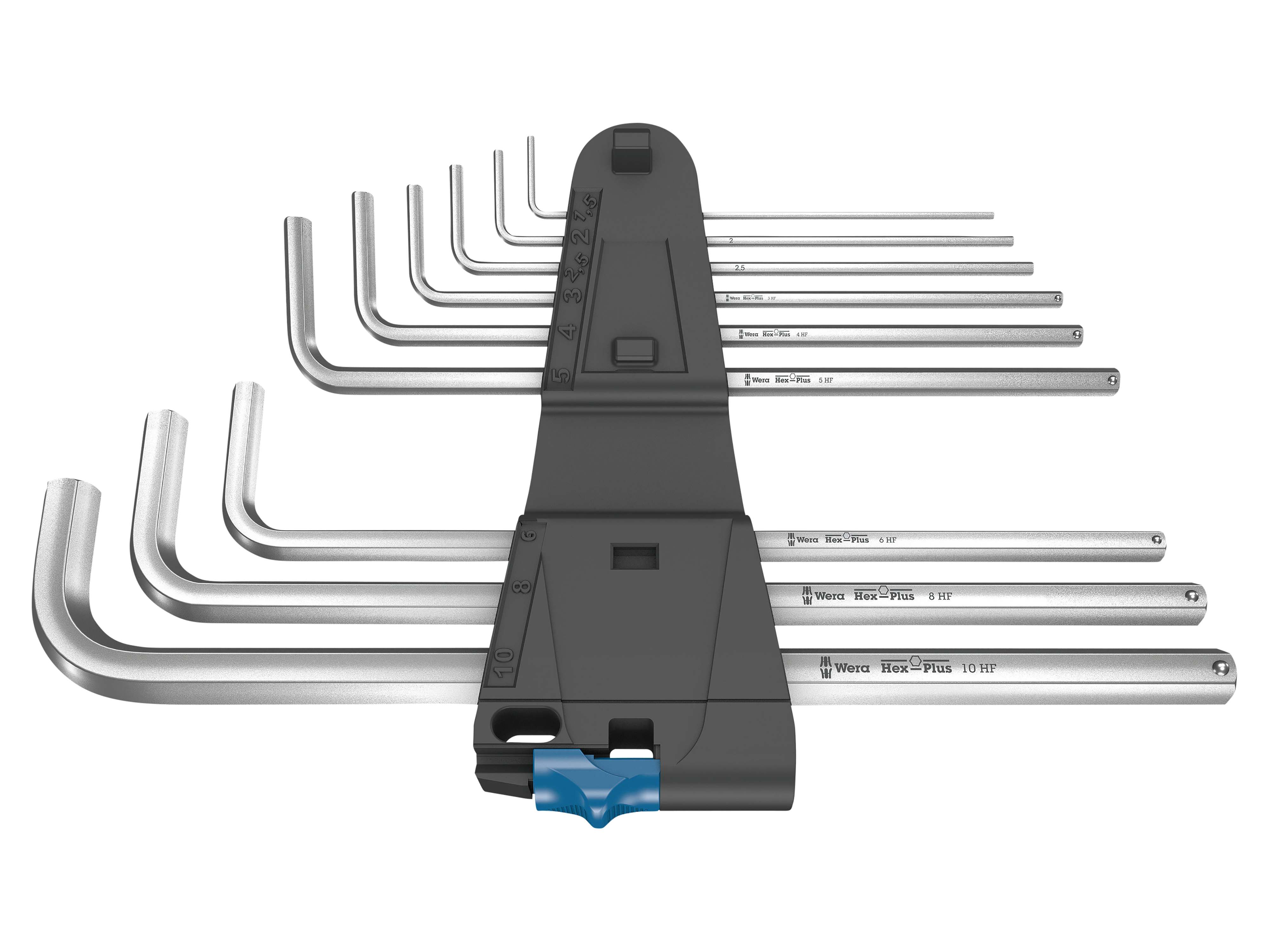WERA Winkelschlüsselsatz 950L/9 HEX-Plus