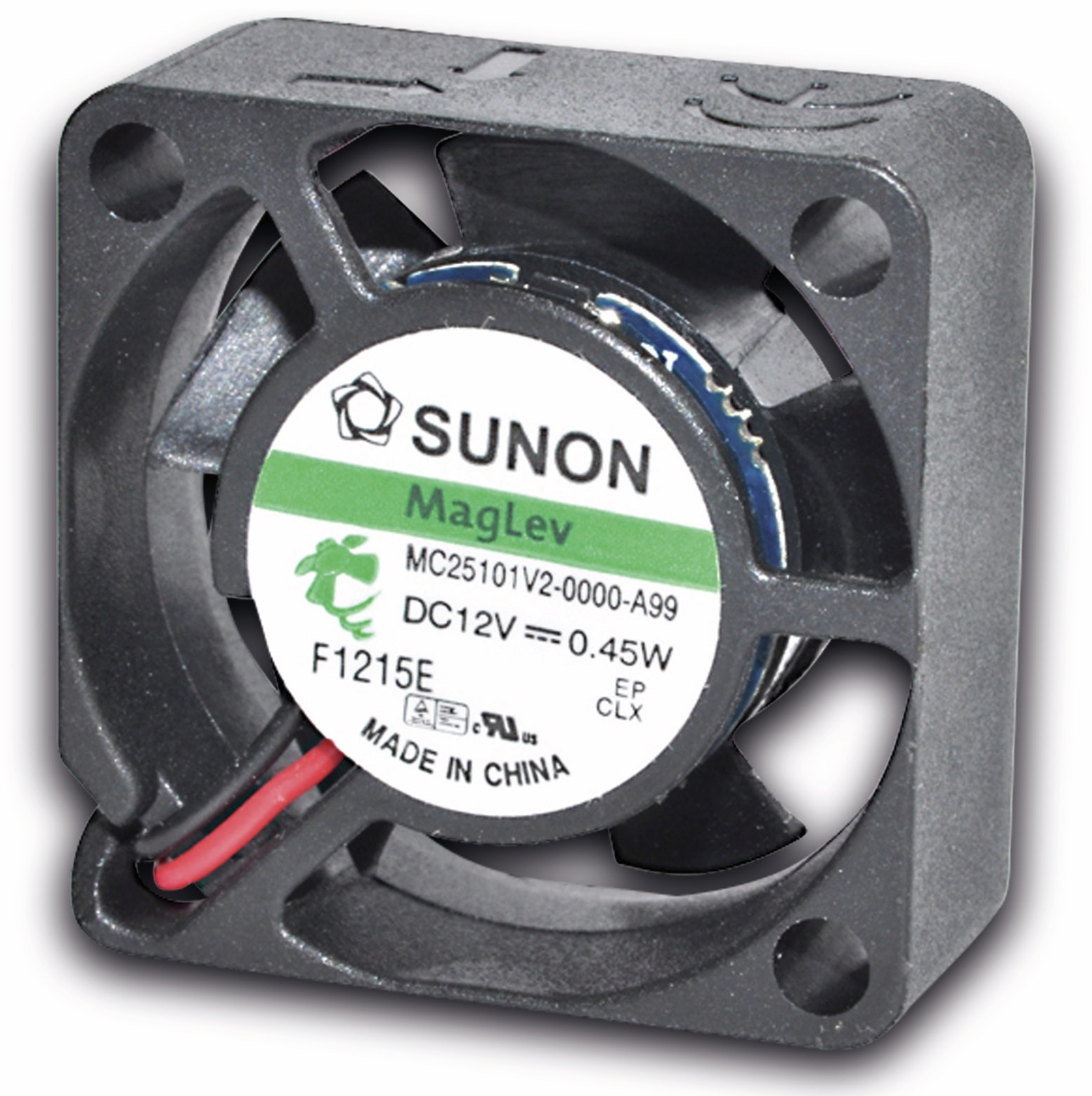 SUNON Axiallüfter MF35101V21000UA99, 35x35x10 mm, 12 V- SUNON Axiallüfter MF35101V21000UA99, 35x35x10 mm, 12 V-
