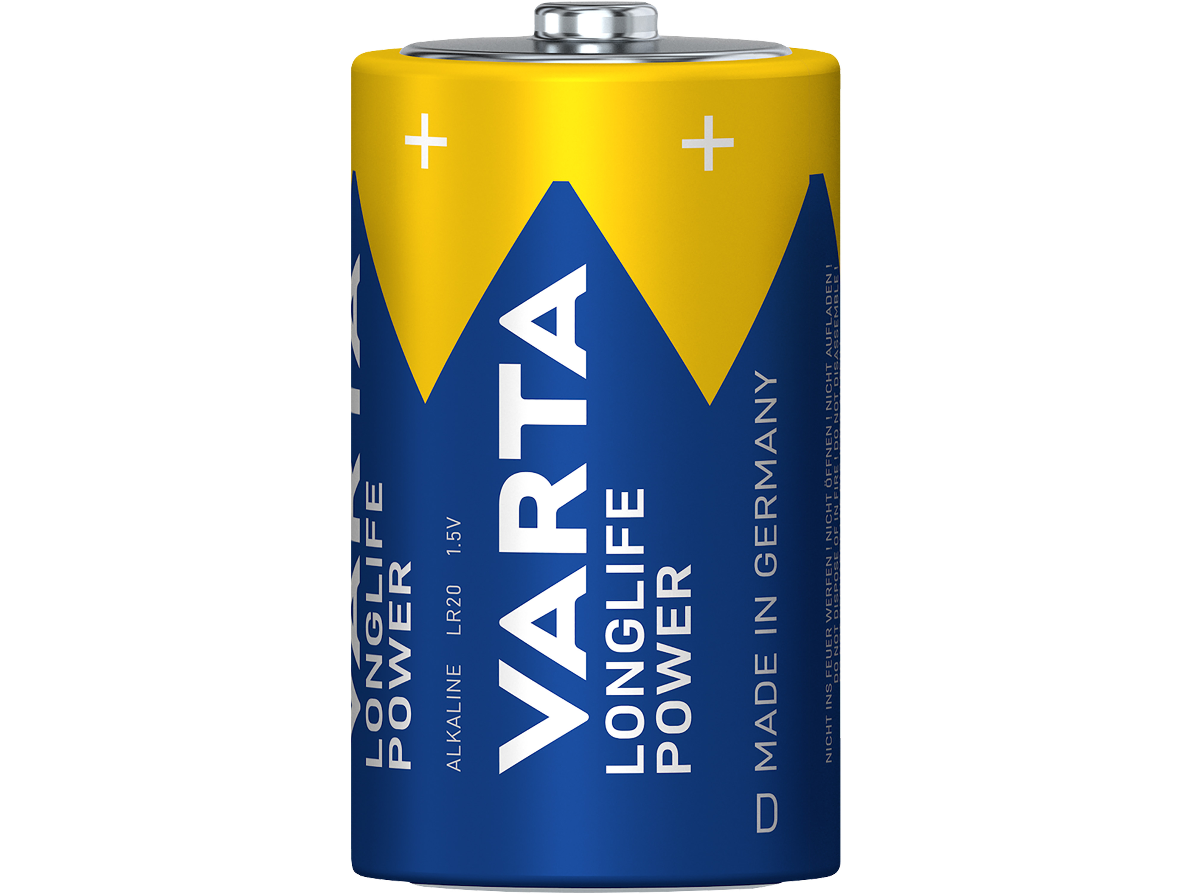 VARTA Mono-Batterie, LONGLIFE, Power, 1St.