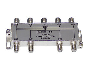 Antennenverteiler, 8-fach