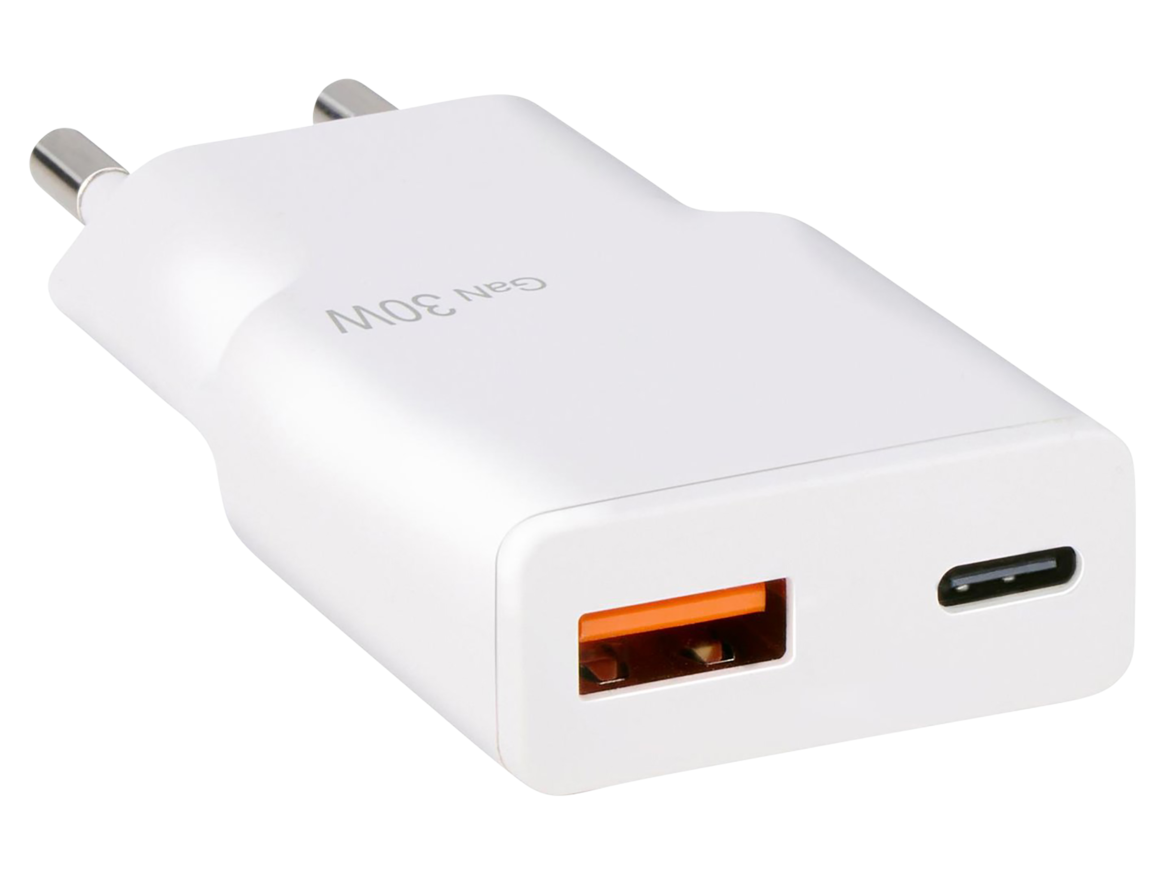GRUNDIG USB-Ladegerät, USB-A, USB-C, weiß GRUNDIG USB-Ladegerät, USB-A, USB-C, weiß
