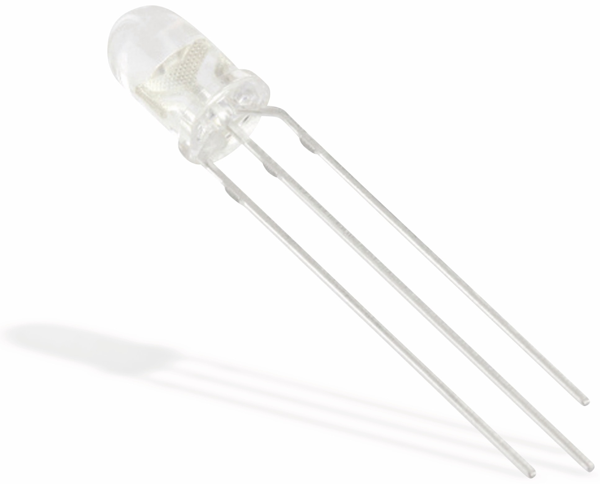 EVERLIGHT Duo-LED 5mm, Rot/Grün, klar, 3 Pin, 500-1120 mcd, 20 mA EVERLIGHT Duo-LED 5mm, Rot/Grün, klar, 3 Pin, 500-1120 mcd, 20 mA