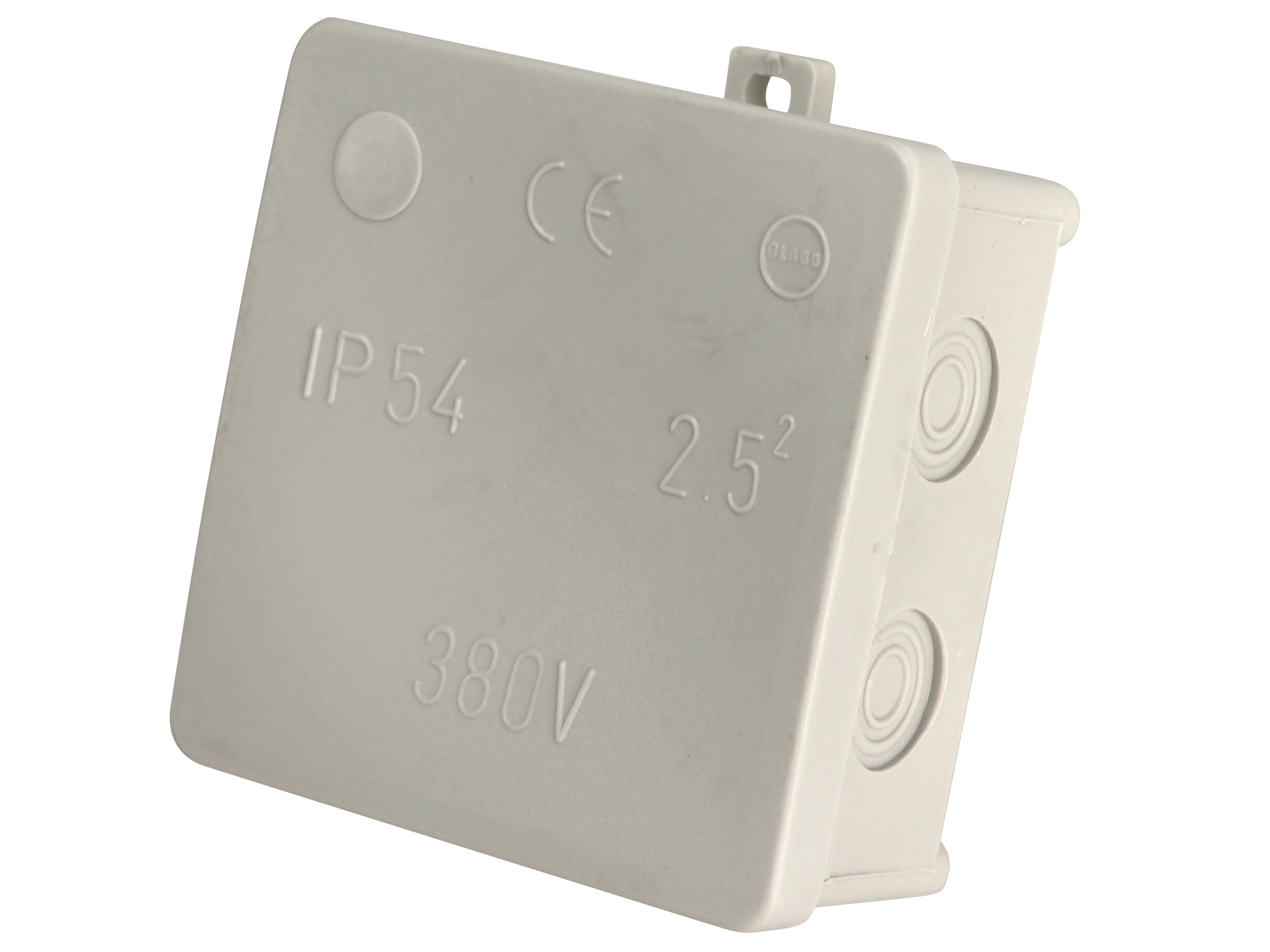 Abzweigdose, AP, IP54, 85x85x40mm, grau