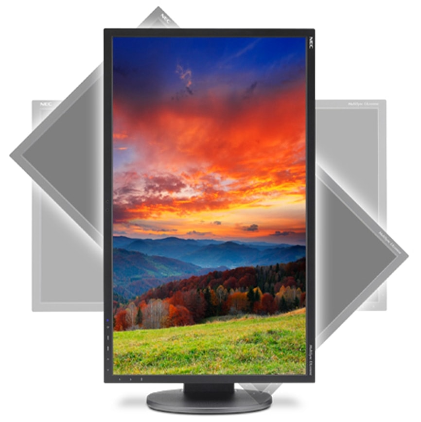 NEC Monitor Multisync EA244WMI-BK, 61 cm (24,1"), refurbished NEC Monitor Multisync EA244WMI-BK, 61 cm (24,1"), refurbished