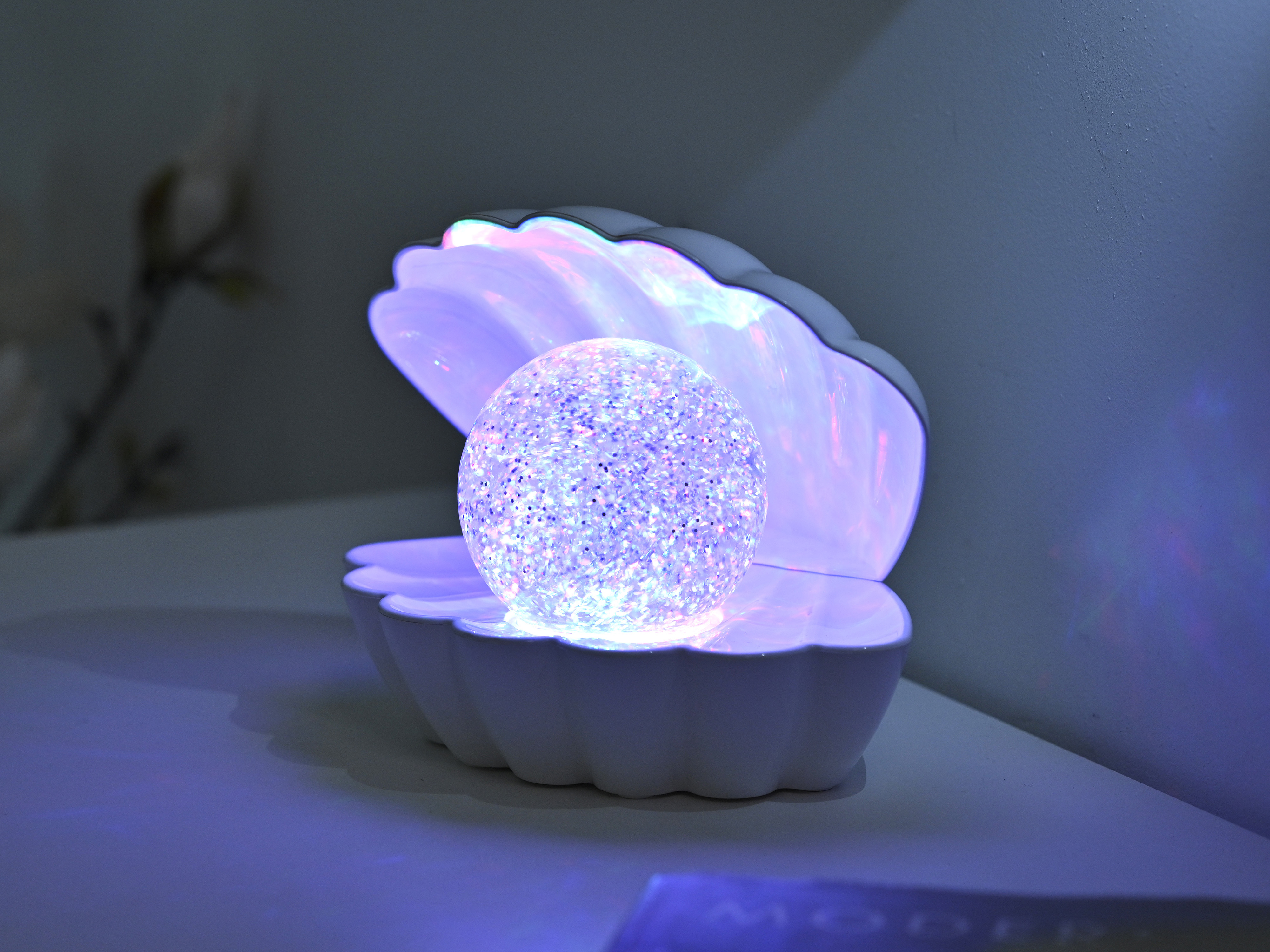 JUST LIGHT LED-Tischleuchte 85301-16, 0,4W, RGB, 19lm, IP20, weiß