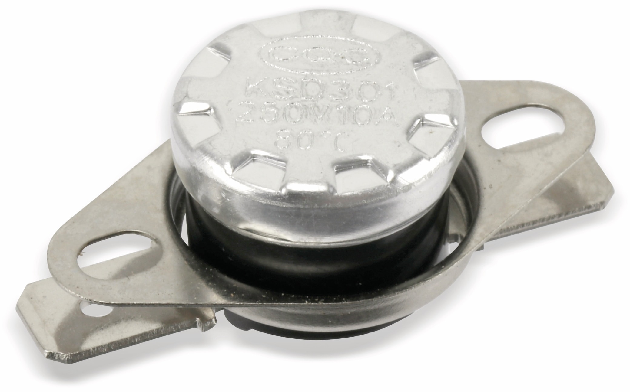 Thermoschalter, KSD 301, 80 °C, 10 A/250 V~, Öffner