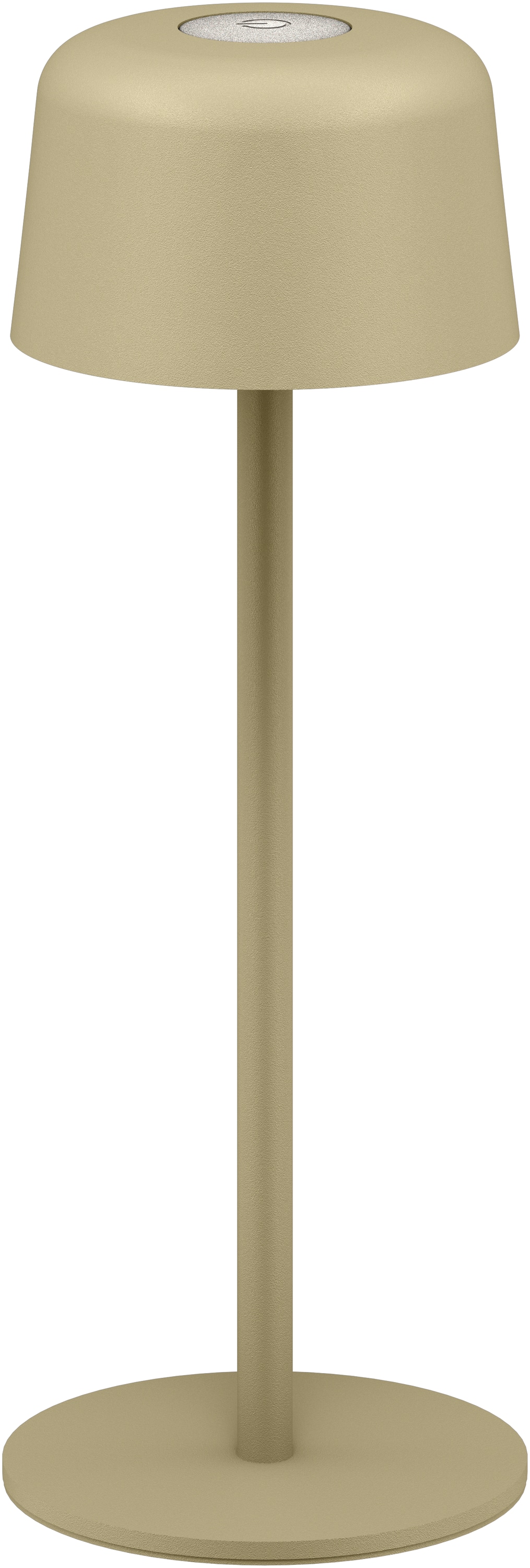 GOOBAY LED-Tischleuchte 77678, 2W, 3000 K, 150 lm, warmweiß, IP44, beige