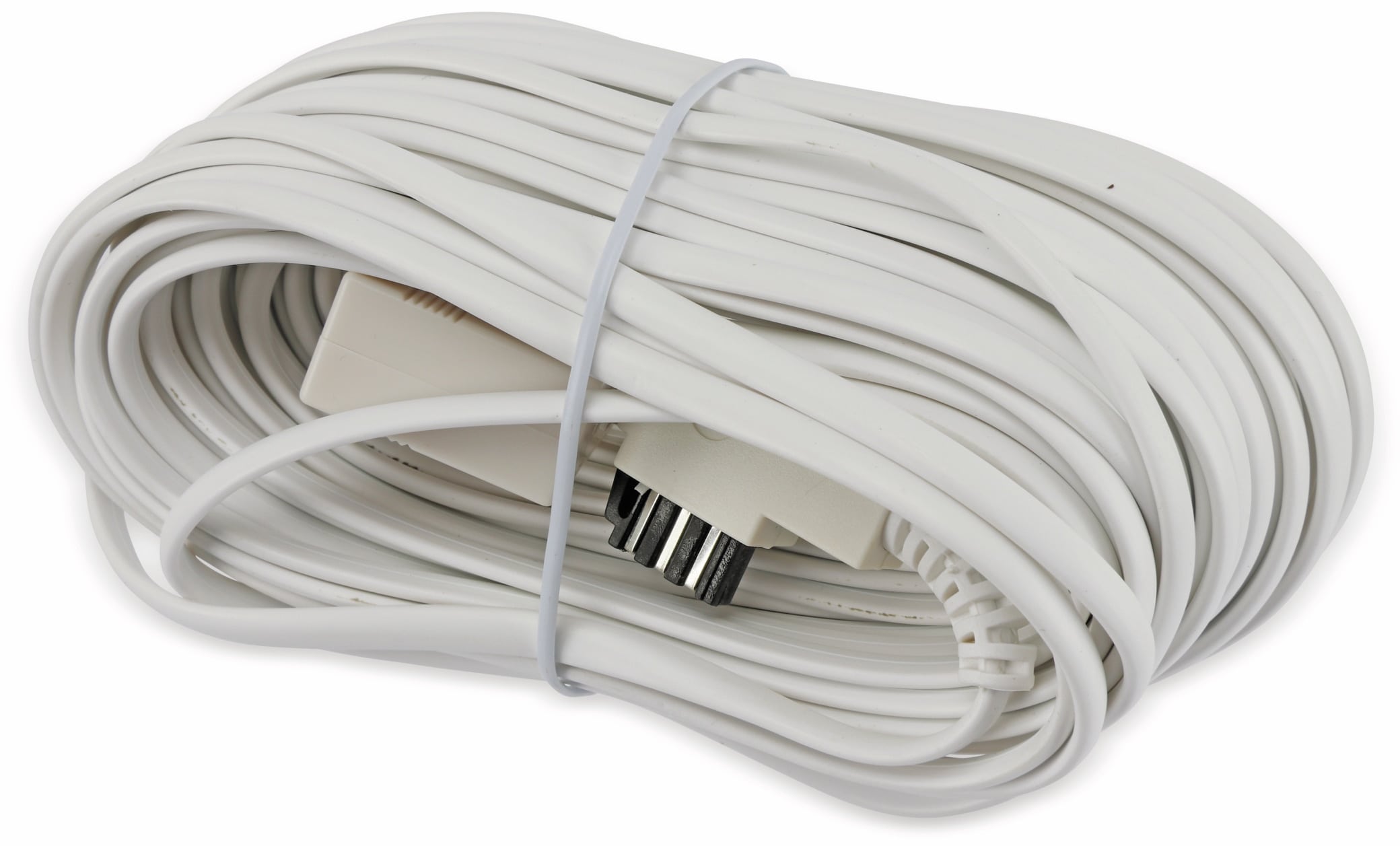 S-IMPULS Telefon-Verlängerung, 15 m, weiß S-IMPULS Telefon-Verlängerung, 15 m, weiß