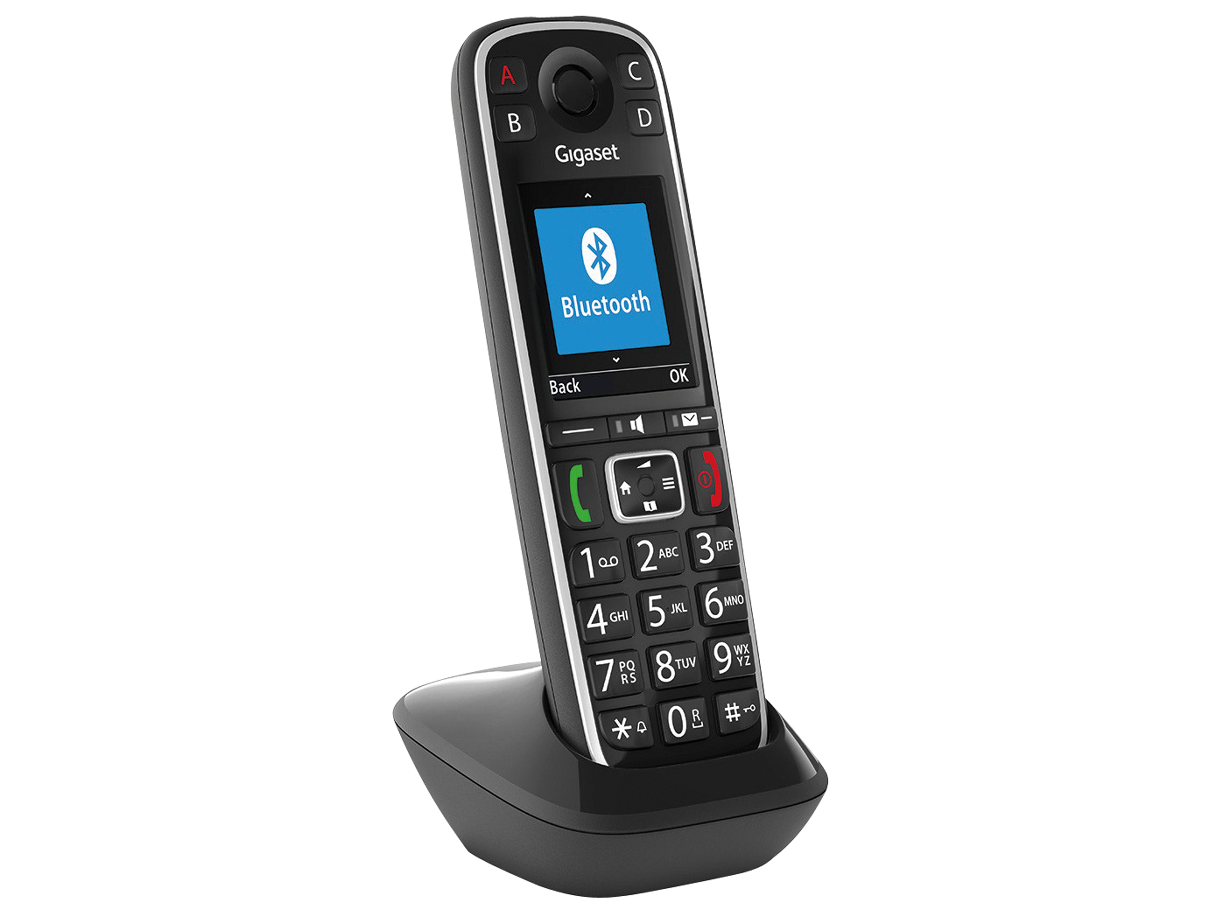 GIGASET DECT-Mobilteil E720HX schwarz GIGASET DECT-Mobilteil E720HX schwarz