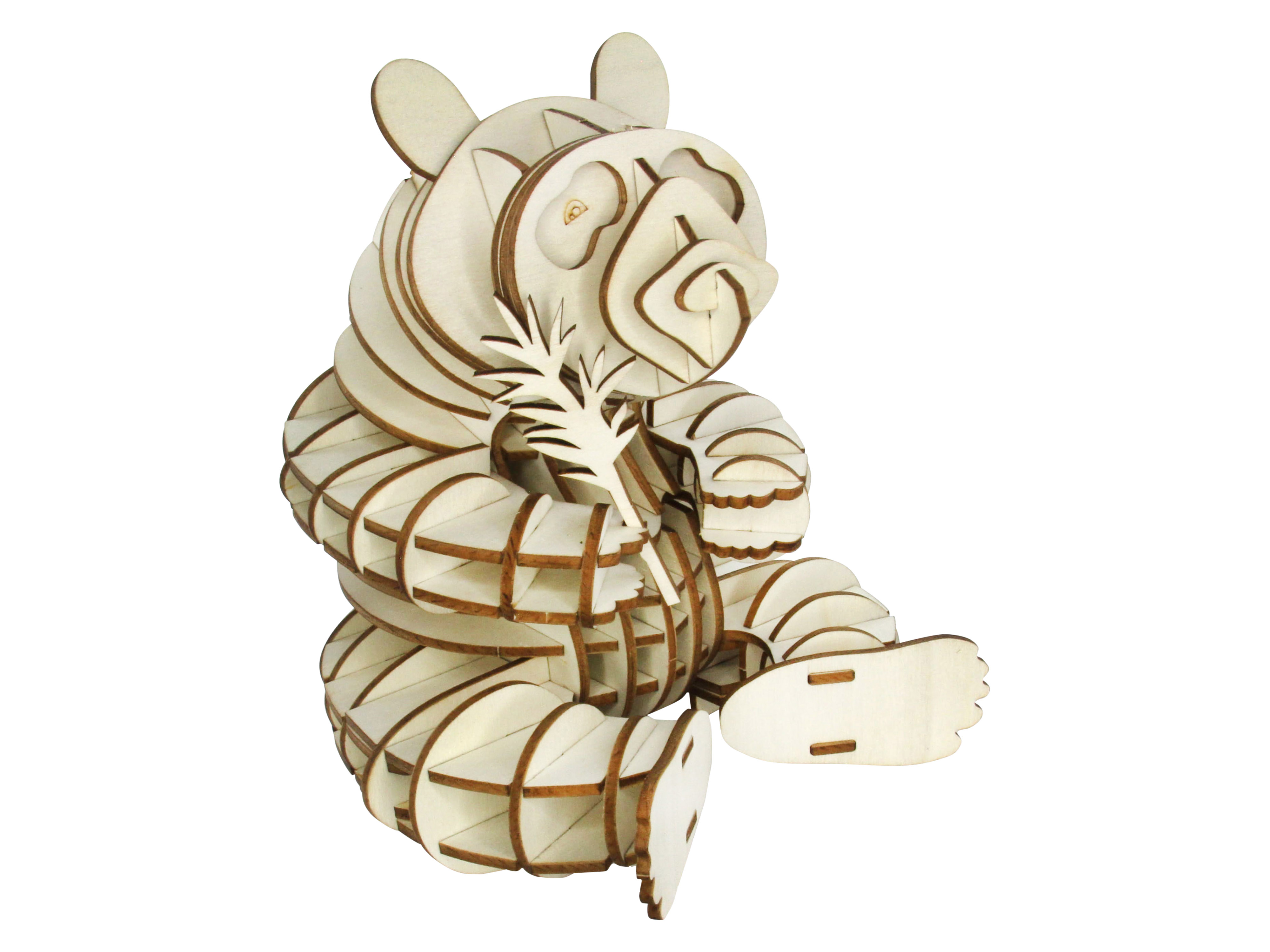 SOL-EXPERT 3D Holz Puzzle Panda Bär