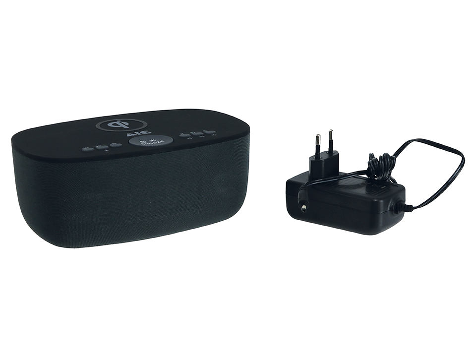 AIC Radiowecker 28 BT, mit QI-Charging-Funktion, schwarz AIC Radiowecker 28 BT, mit QI-Charging-Funktion, schwarz