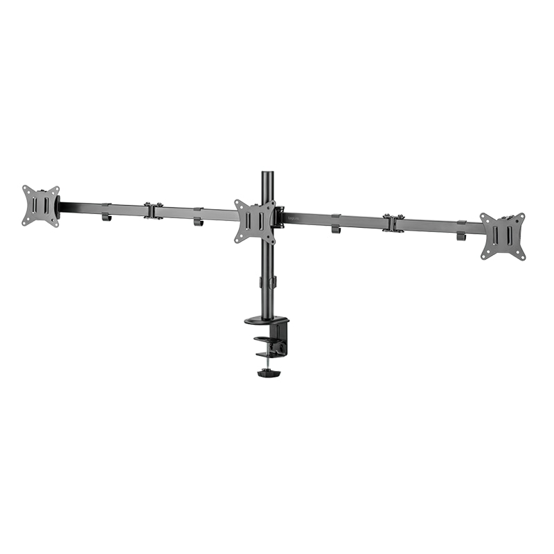 LOGILINK Monitorhalterung BP0173, 3-fach, 43,2 - 68,6 cm (17" - 27"), Aluminium