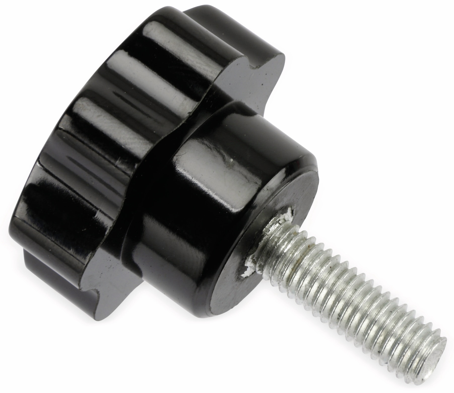 Sterngriffschraube, M8/25 mm, schwarz