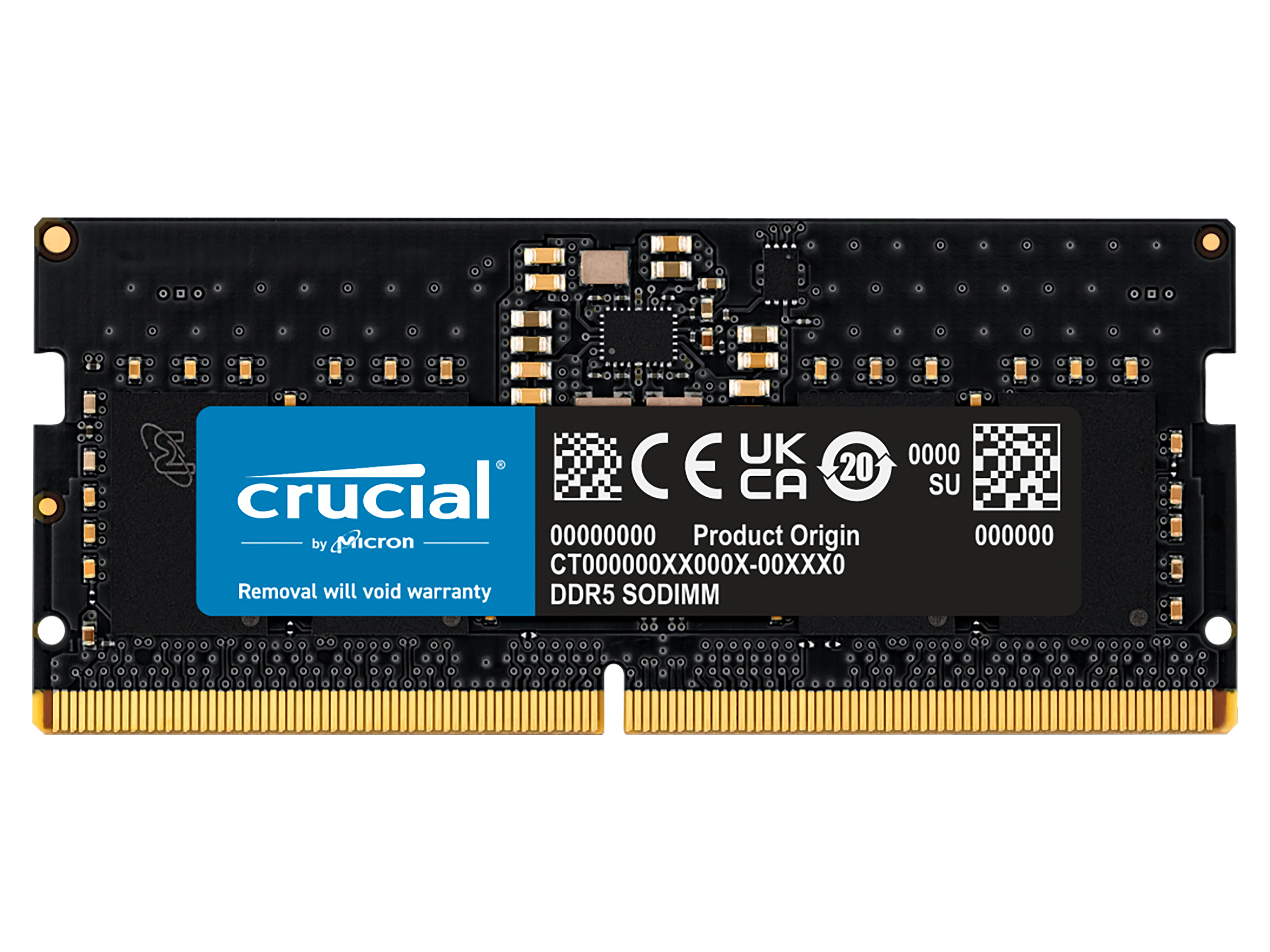 CRUCIAL Arbeitsspeicher CT8G56C46S5 DDR5, 8GB CRUCIAL Arbeitsspeicher CT8G56C46S5 DDR5, 8GB