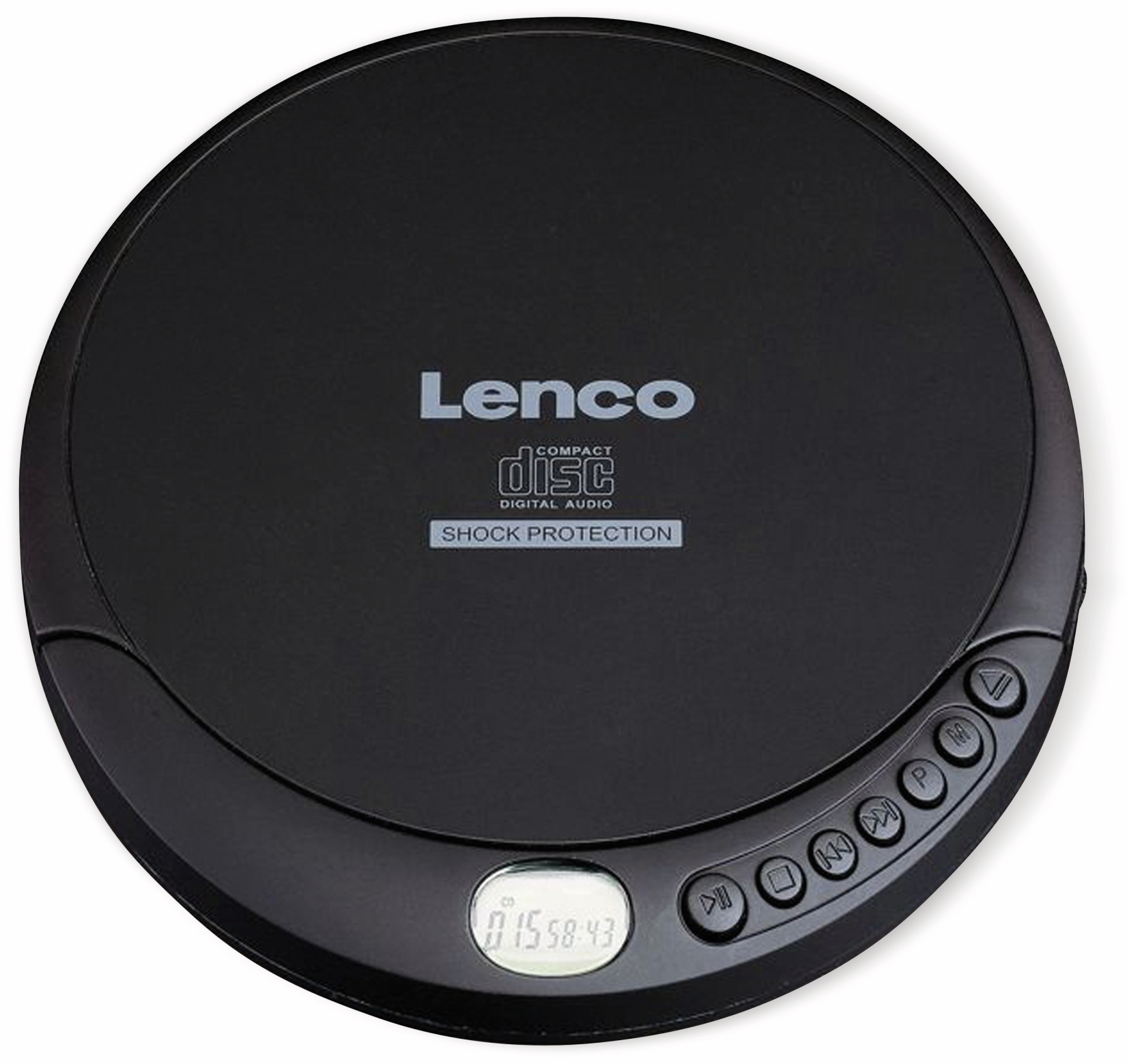 LENCO Portabler CD-Player CD-200BK, schwarz LENCO Portabler CD-Player CD-200BK, schwarz