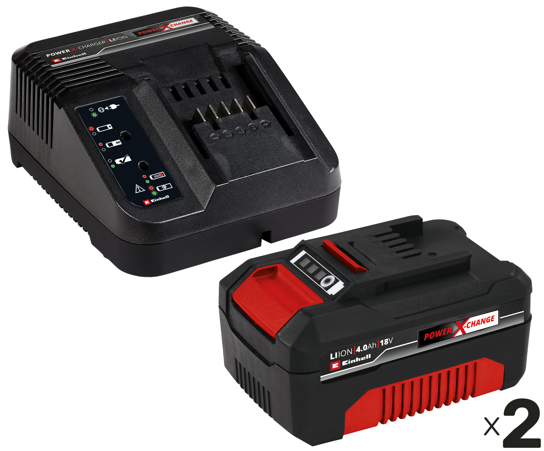 EINHELL PROFESSIONAL Akku-Bohrhammer HEROCCO 36/28 Kit (2x 4,0 Ah)