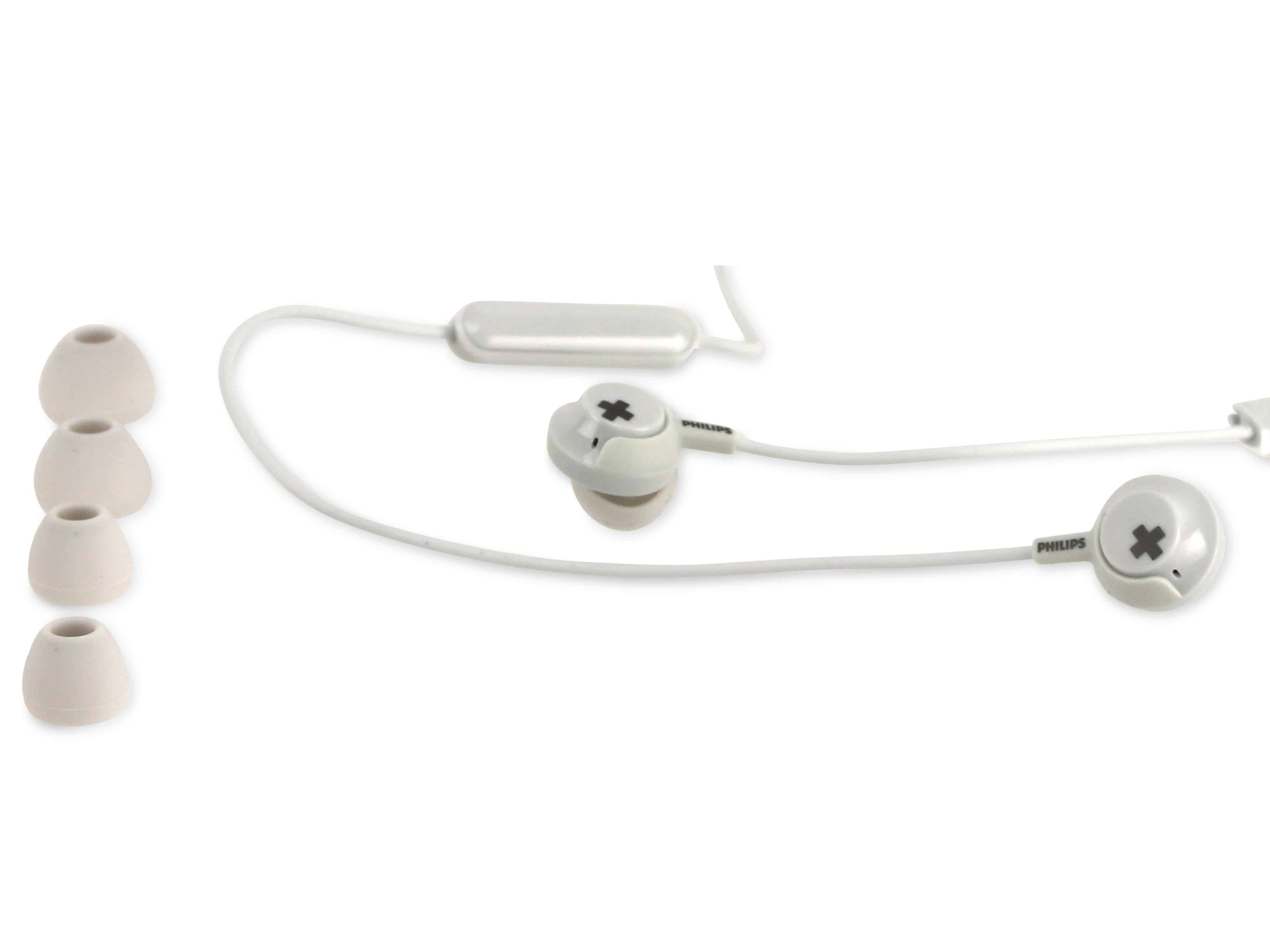 PHILIPS In-Ear Ohrhörer SHE4305WT, weiß 