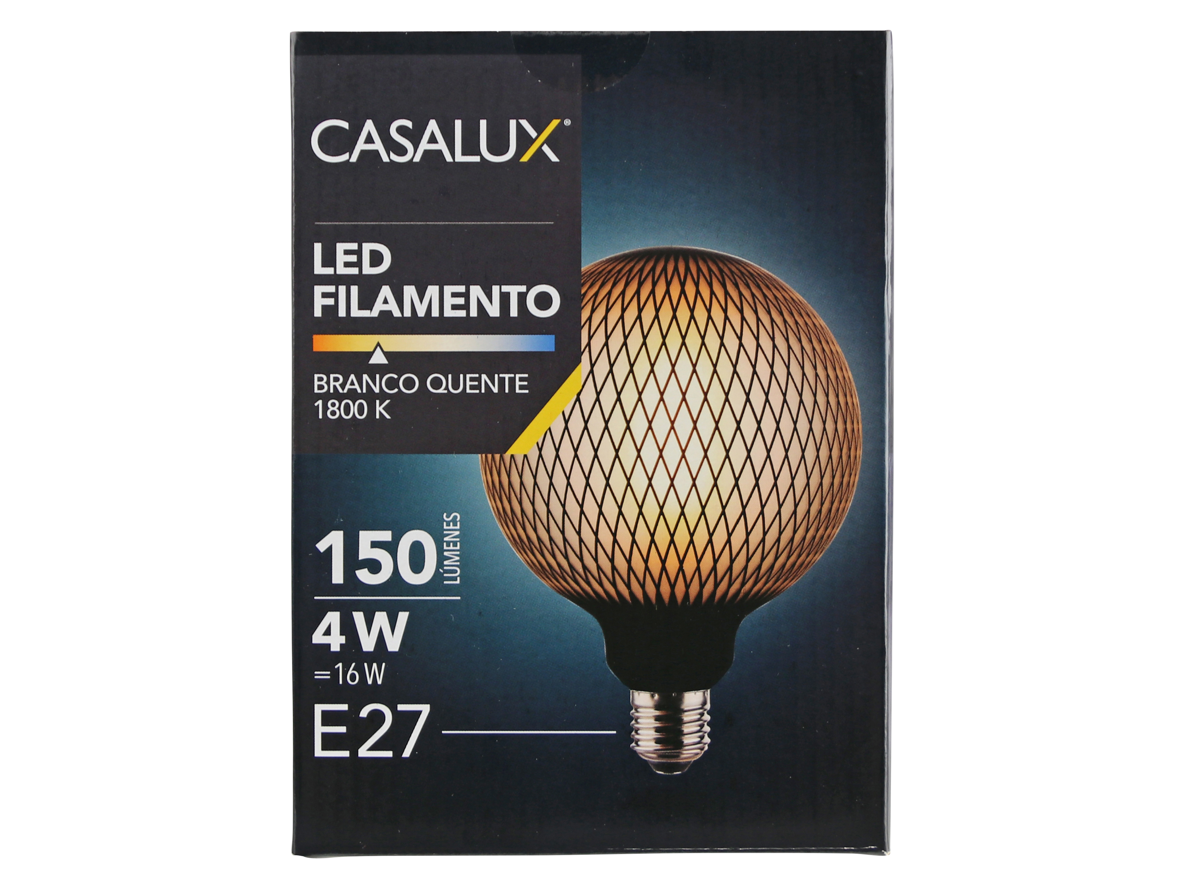 LED-Lampe, E27, 4W, 1800K, EEK: G, 150lm, warmweiß, schwarz LED-Lampe, E27, 4W, 1800K, EEK: G, 150lm, warmweiß, schwarz