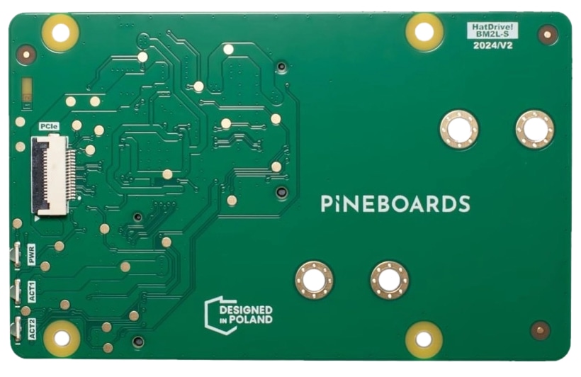 PINEBOARDS, Pineboard Dual für Raspberry Pi 5, PP3-200030