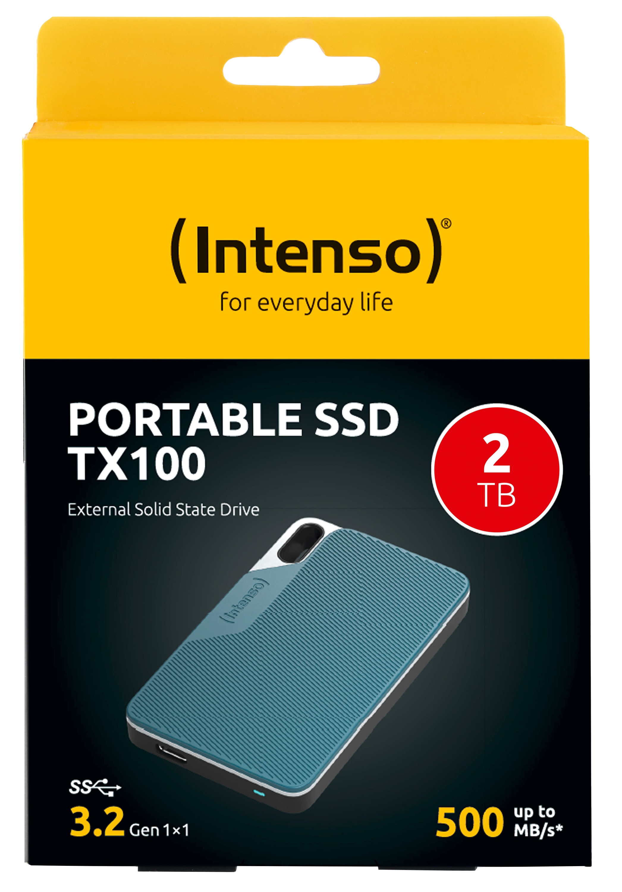 INTENSO USB 3.2-SSD TX100 2TB