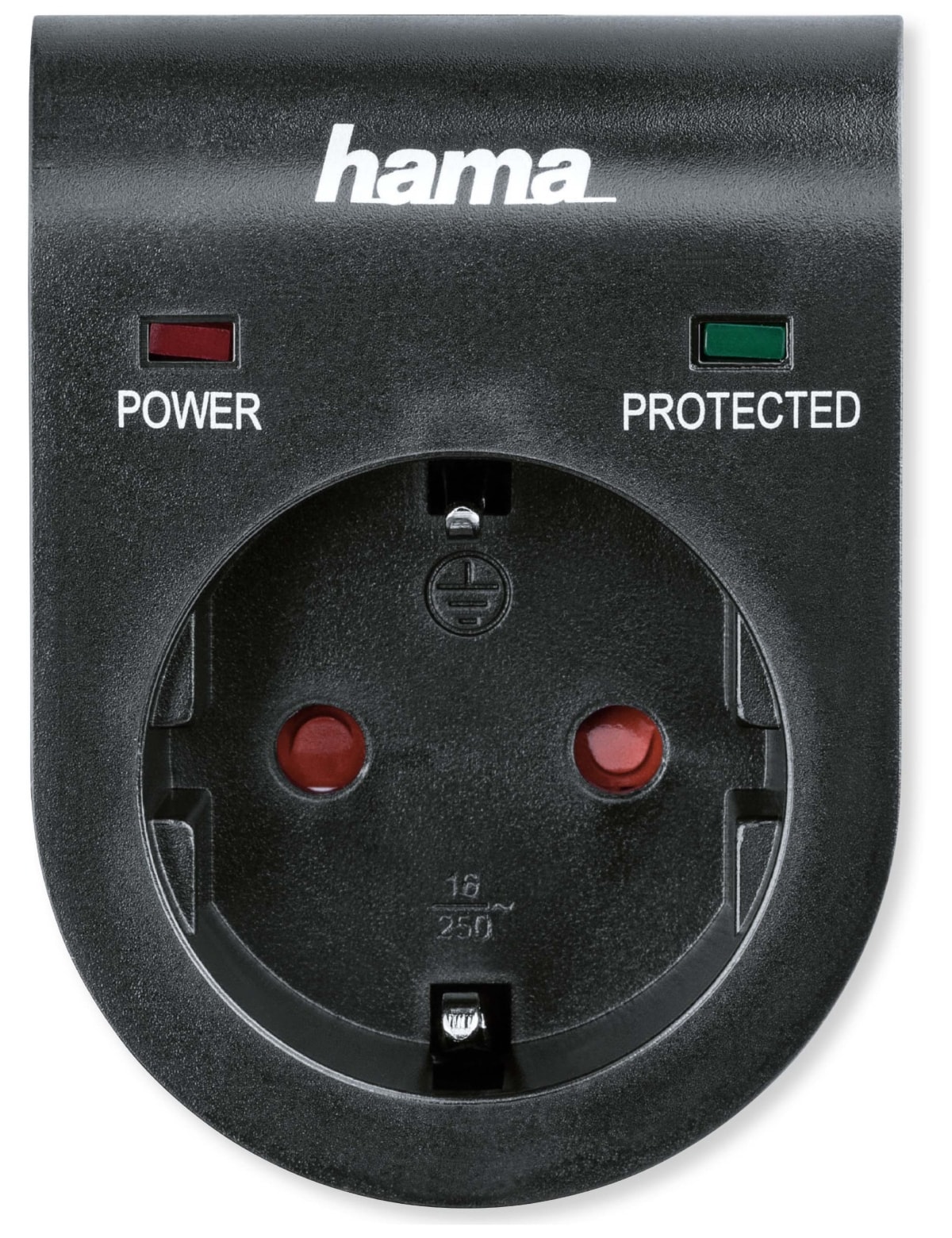 Hama Überspannungsschutz-Gerätestecker, schwarz, 3500 W Hama Überspannungsschutz-Gerätestecker, schwarz, 3500 W