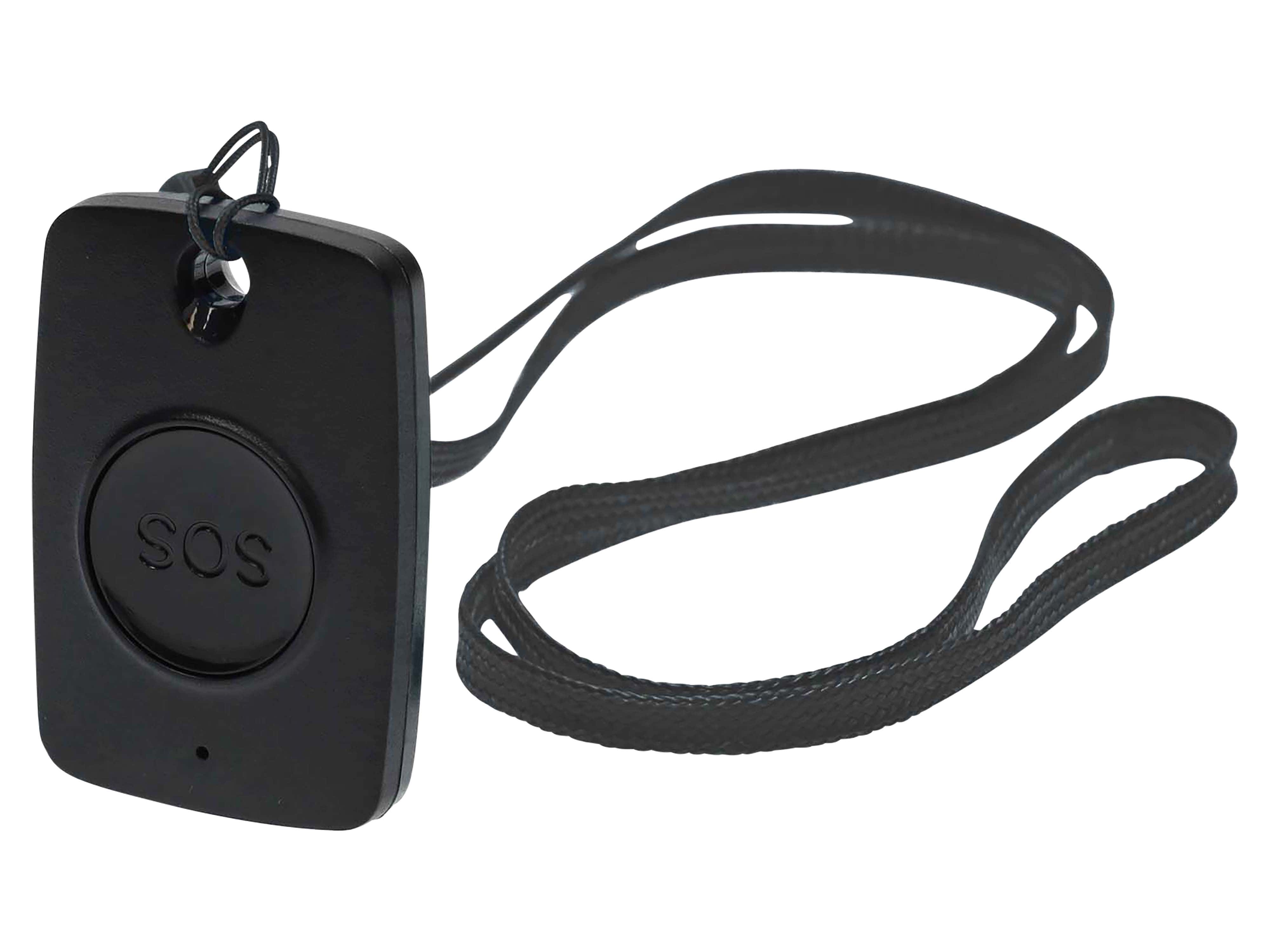 NEDIS Smart-Panik-Knopf, schwarz