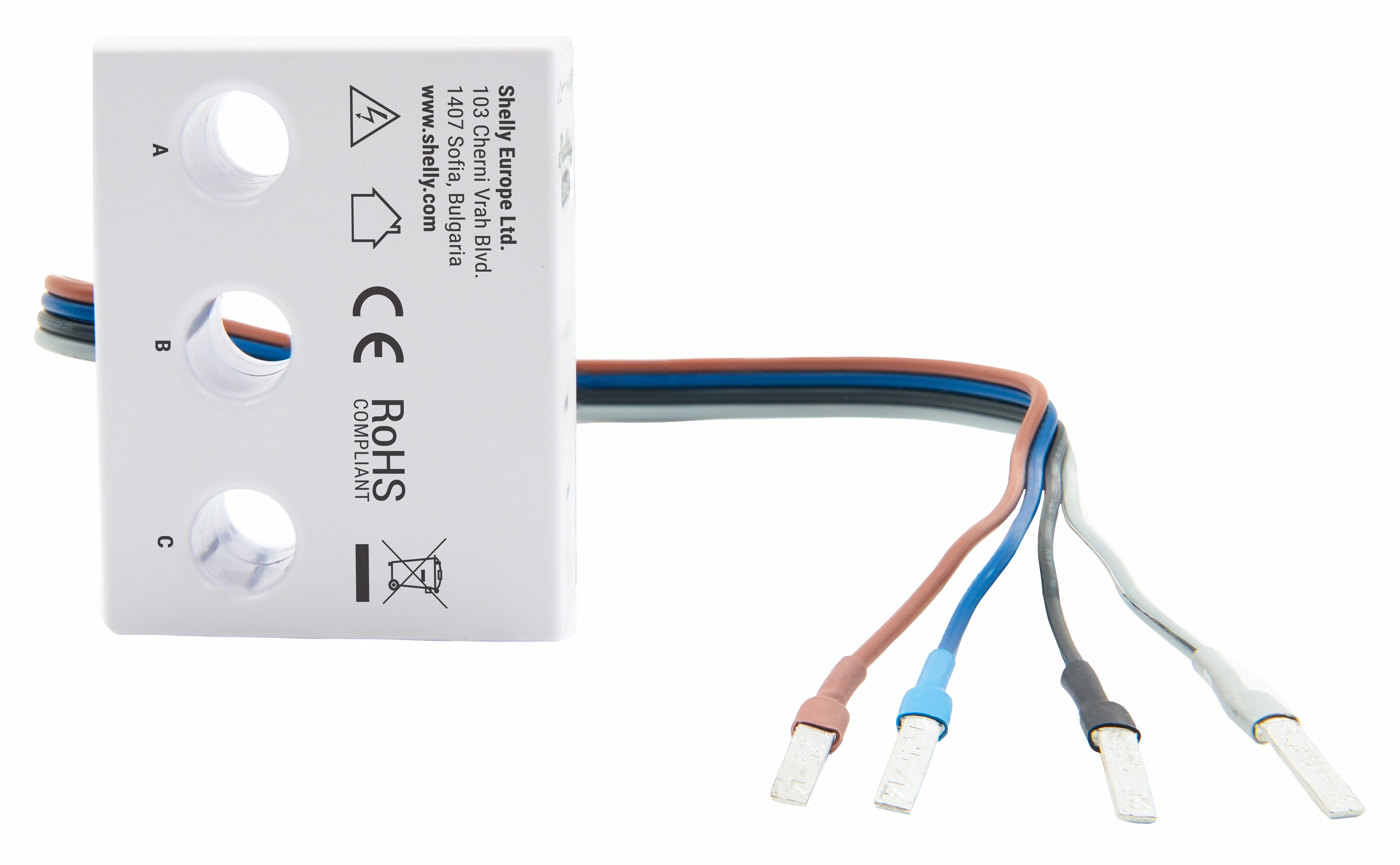 SHELLY WLAN-Stromzähler 3EM-63W Gen3, weiß