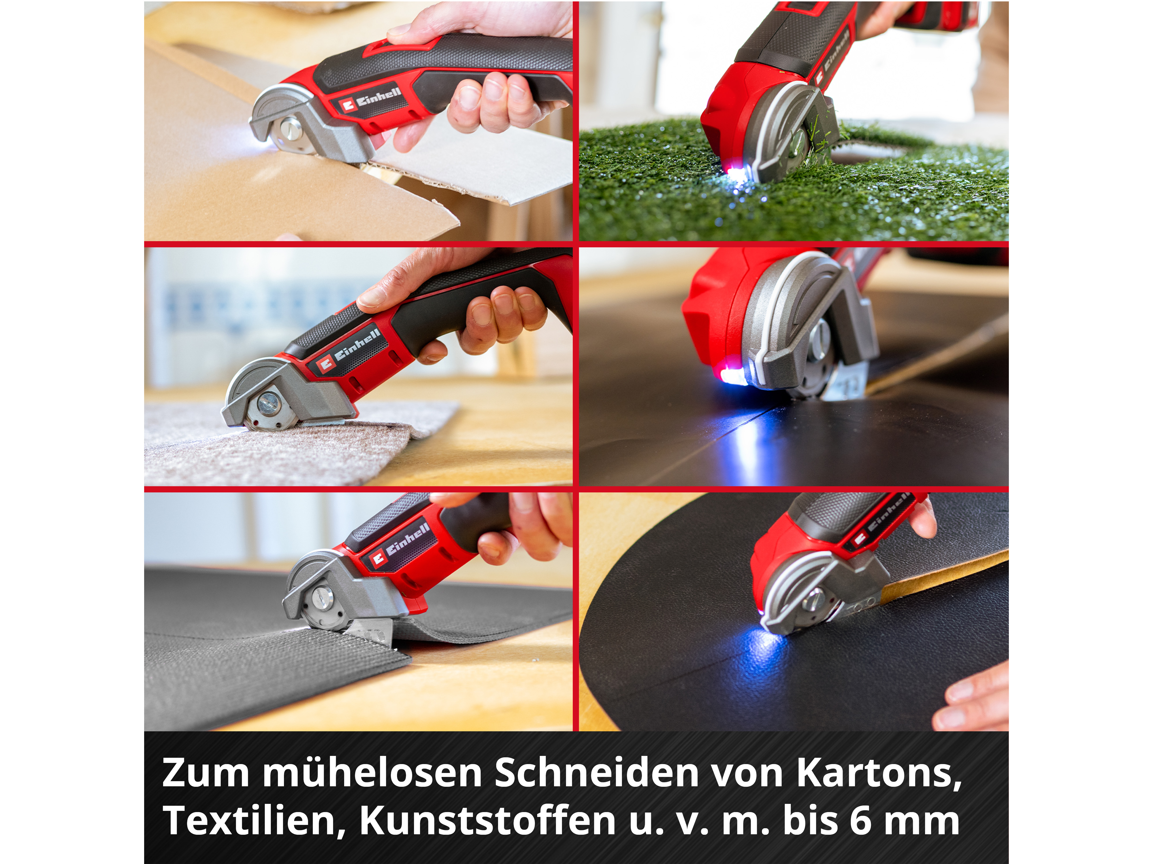 EINHELL Akku-Universalschneider TE-UC, 18/6 Li - Solo, 4432010