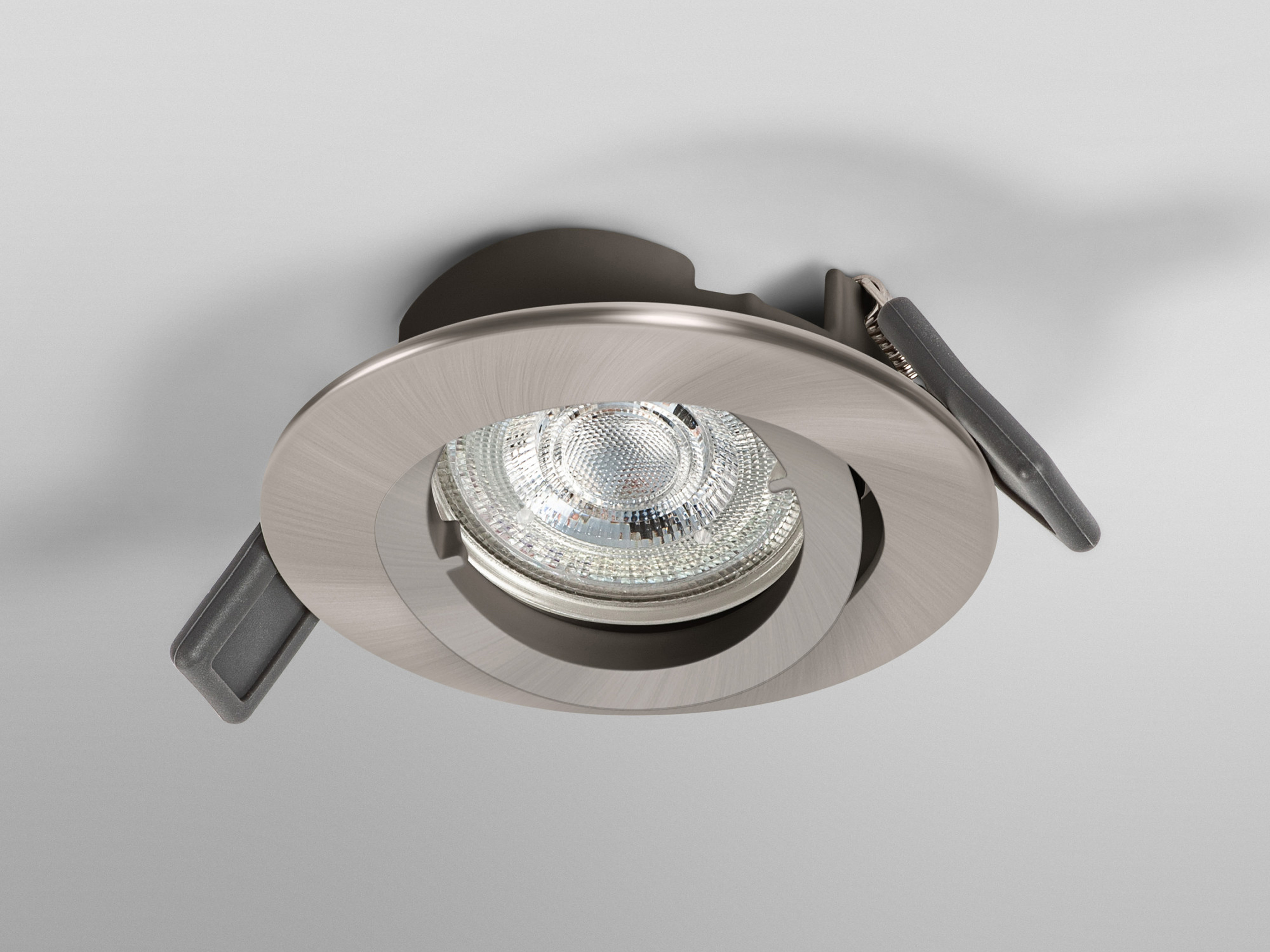 OSRAM Deckeneinbauleuchte, GU10, 4,3 W, 2700 K, IP20, mit Twistlock-System