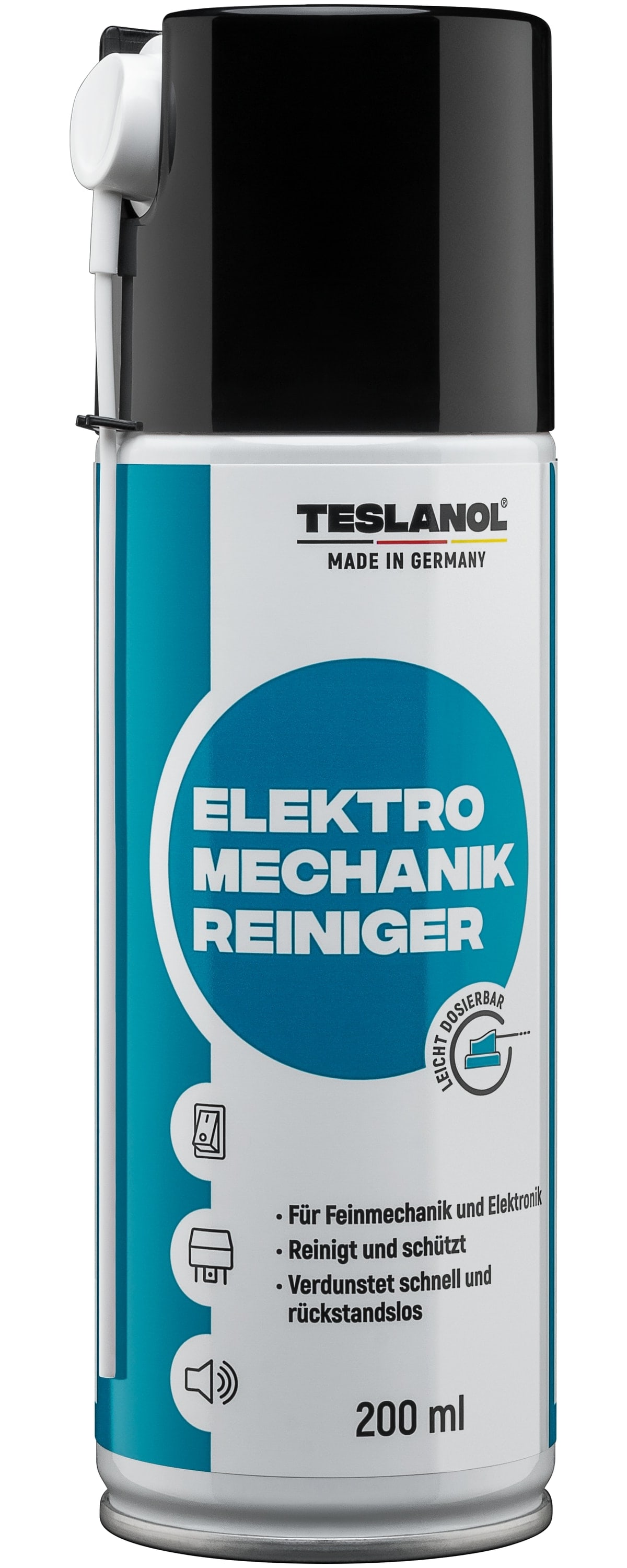 TESLANOL 26017 Elektro-Mechanik-Reinigerspray, 200 ml, 2 Stück