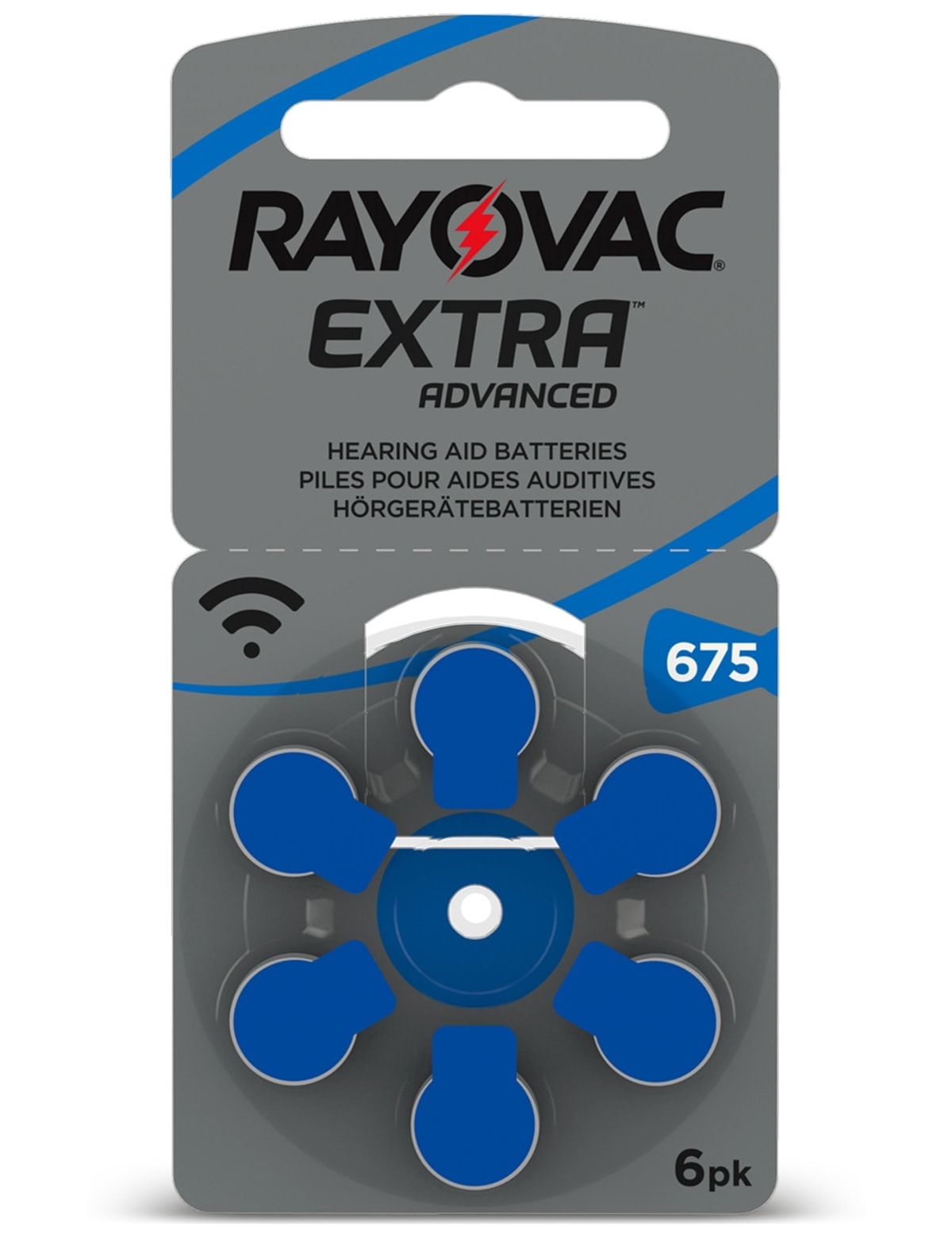 RAYOVAC Hörgeräte-Batterie, EXTRA ADVANCED, Größe 675, 6 Stück RAYOVAC Hörgeräte-Batterie, EXTRA ADVANCED, Größe 675, 6 Stück