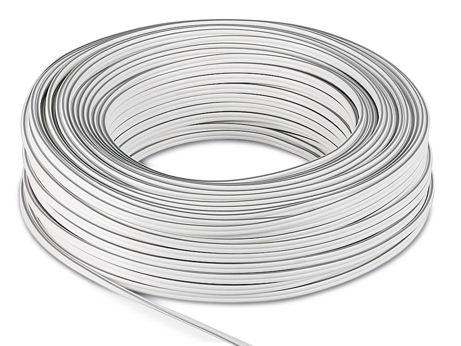 PURELINK Lautsprecherkabel, 2x0,75 mm², 50 m, weiß, CCA
