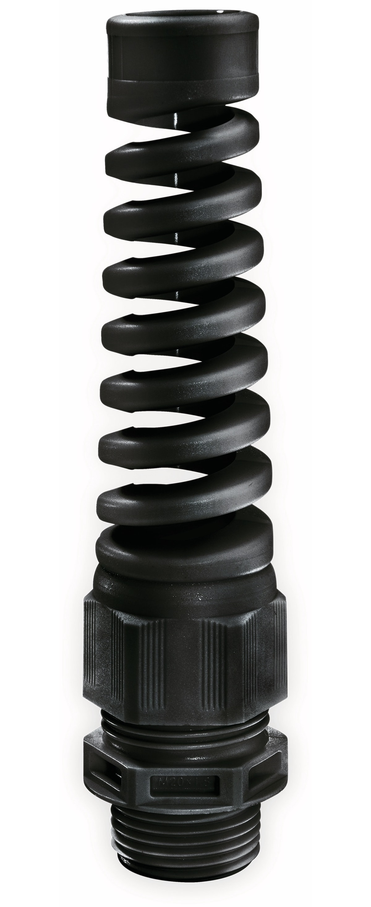 WISKA Kabelverschraubung, 10061276, ESKVS 12, M 12x1,5, metrisch, Schwarz