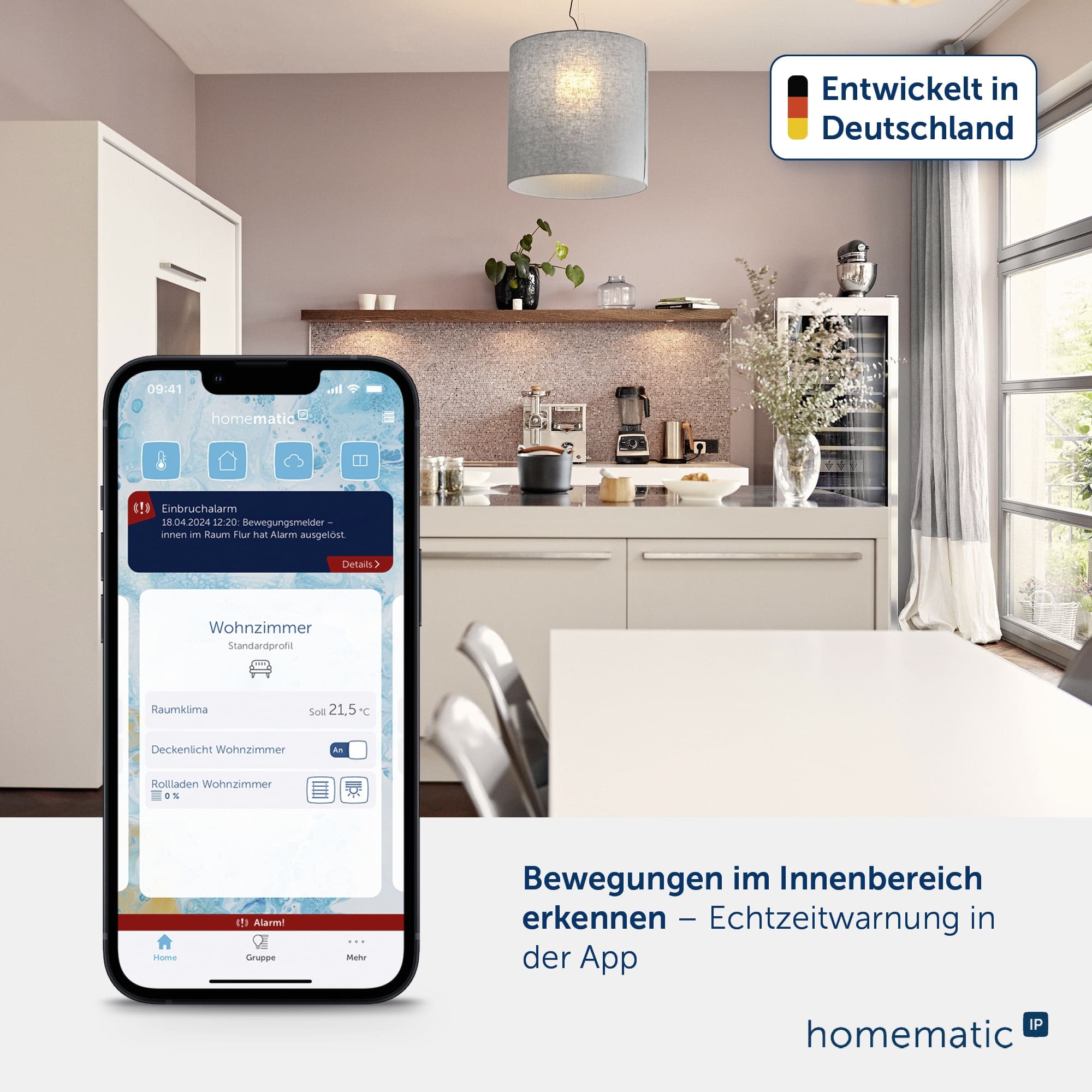 HOMEMATIC IP Smart Home 150587A0, Präsenzmelder für innen HOMEMATIC IP Smart Home 150587A0, Präsenzmelder für innen