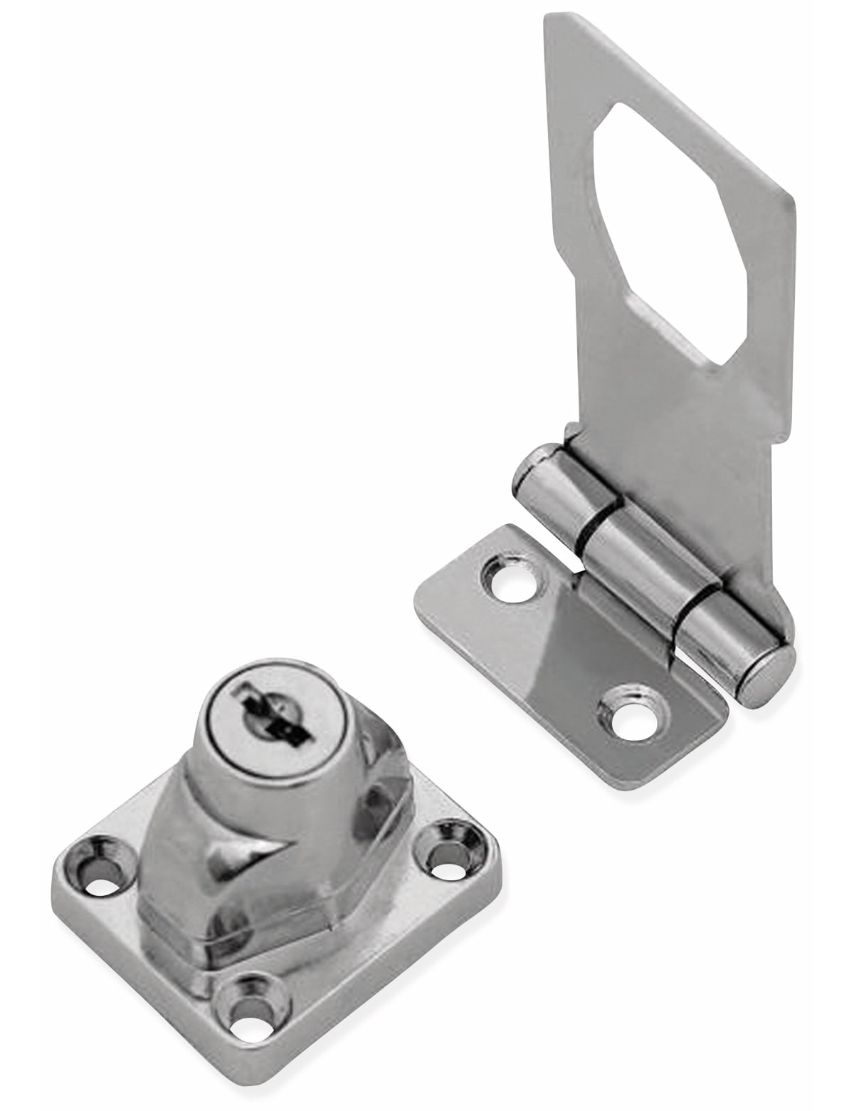 Überfalle mit Zylinderschloss, 77 mm