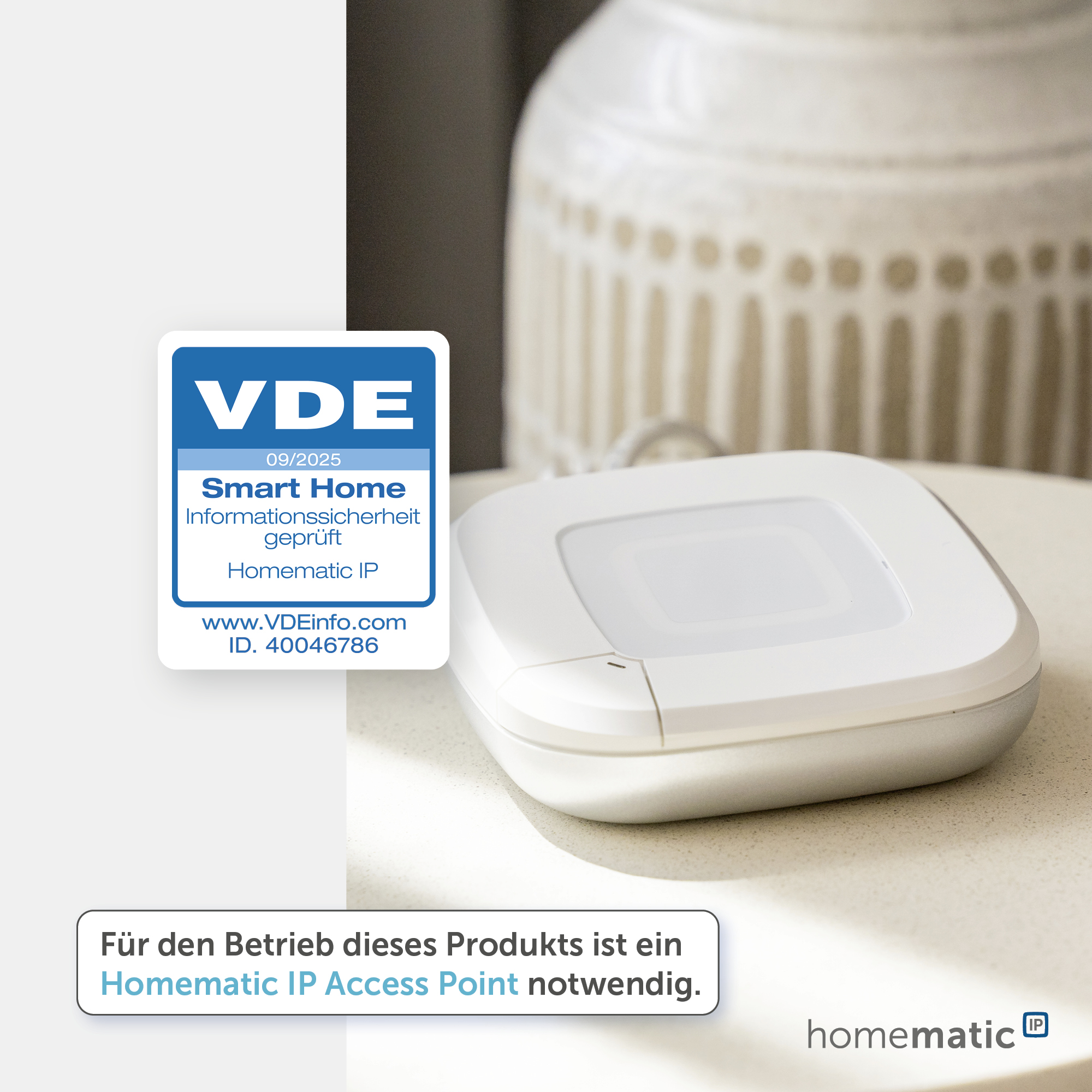 HOMEATIC IP Schlüsselbundfernbedienung 160741A0, Alarmfunktion