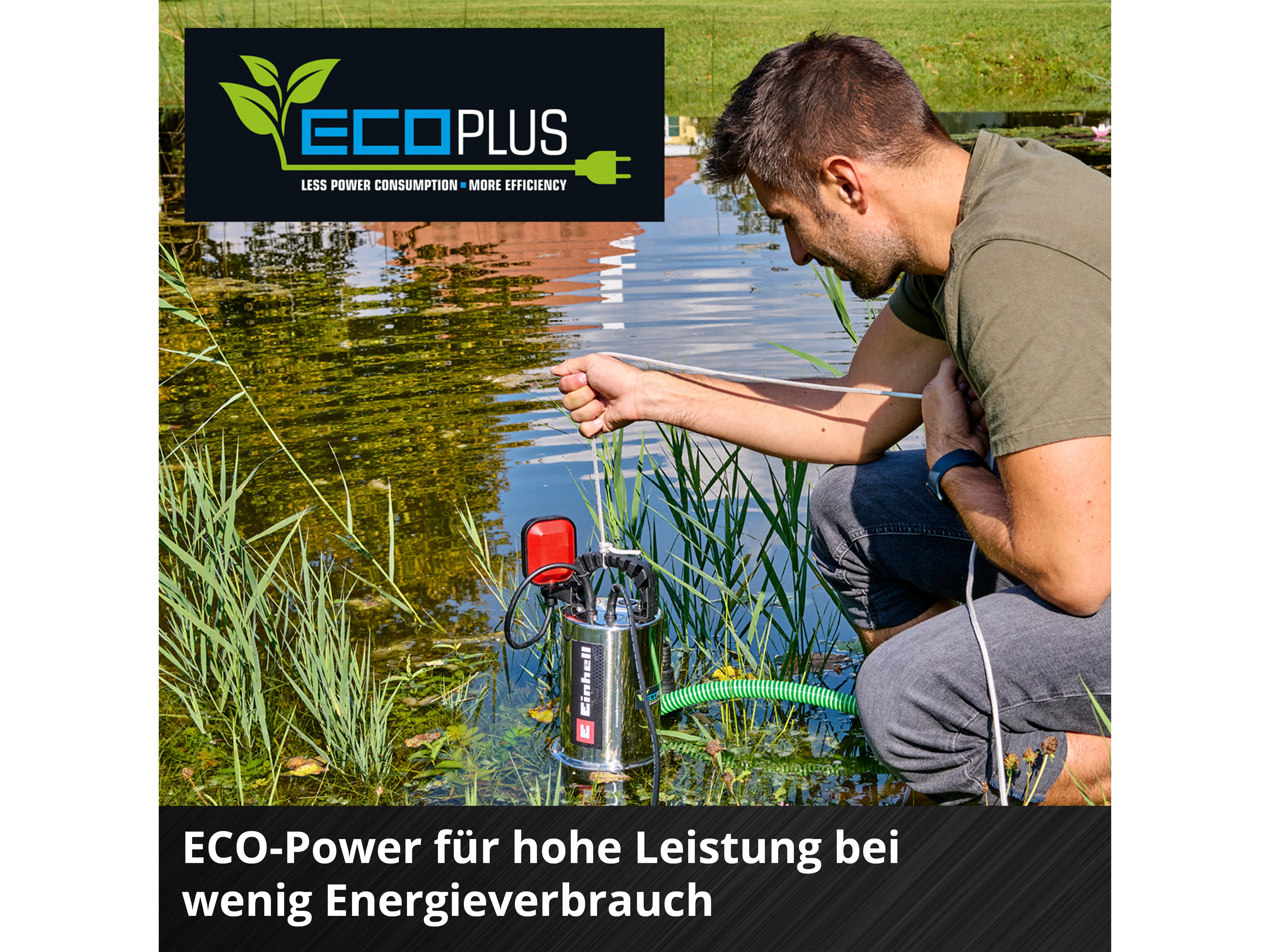 EINHELL Schmutzwasserpumpe GC-DP 7035, N ECO PLUS, 4170765