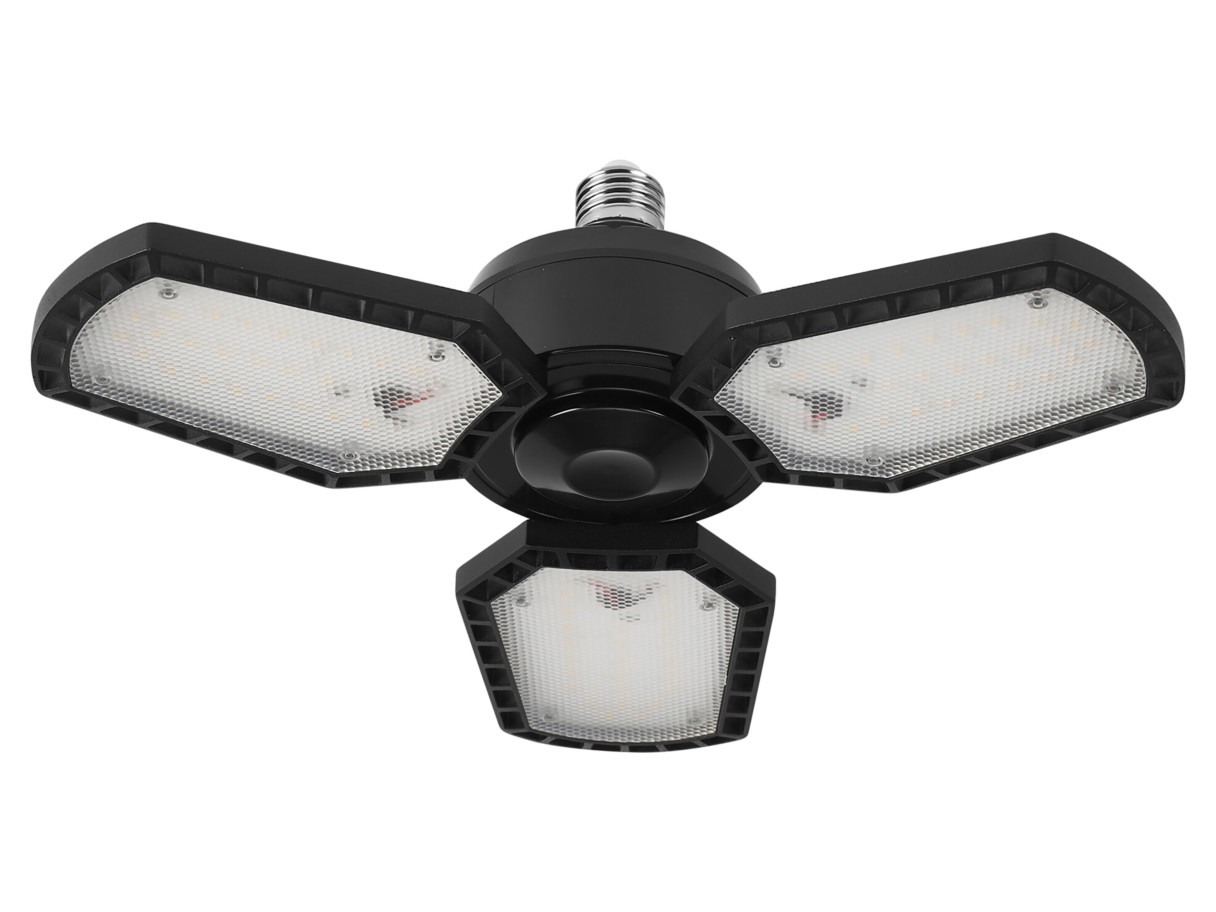 OSRAM LED-Deckenleuchte, E27, 60W, 4000K, EEK: F, 6500lm, IP20, schwarz