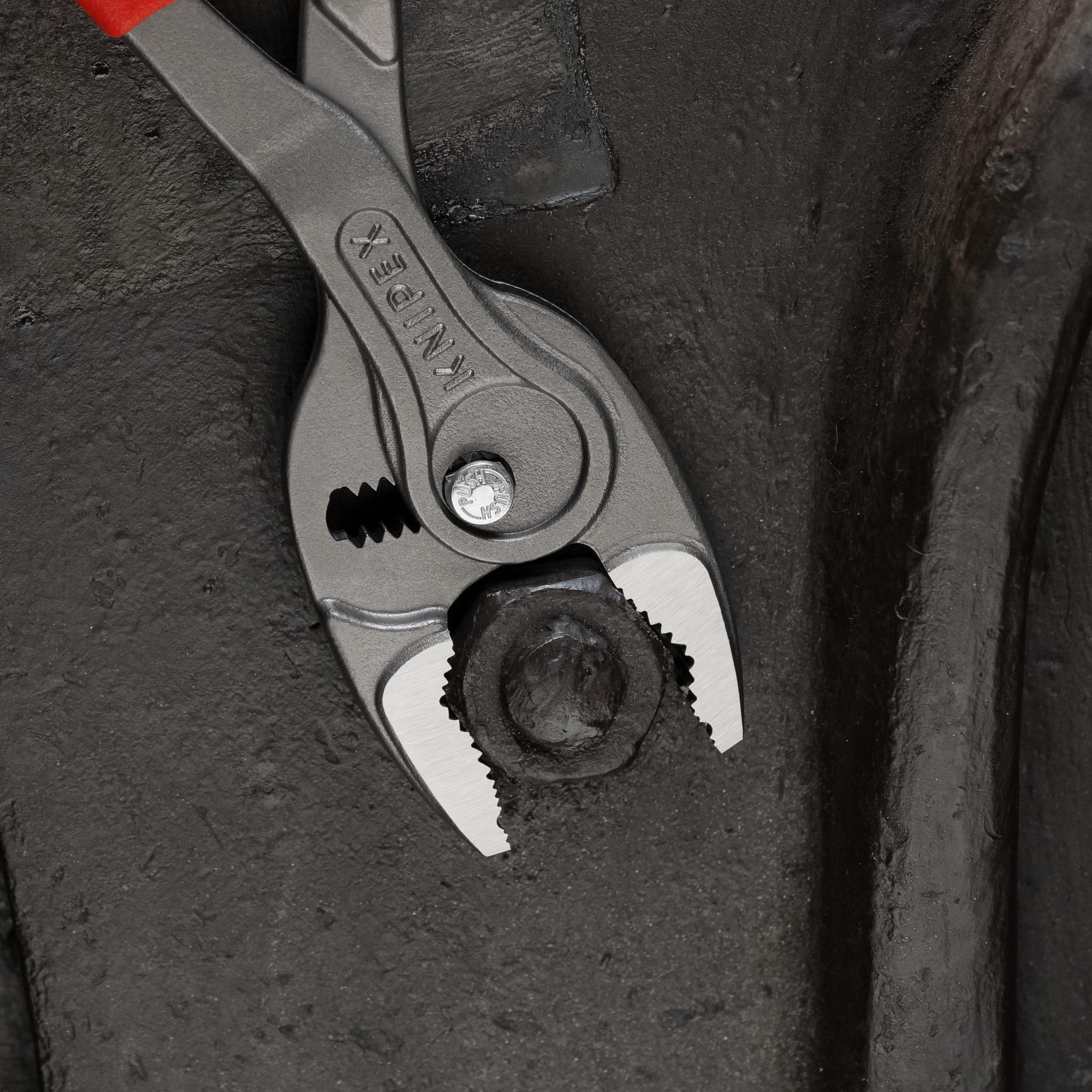 KNIPEX Front- und Seitengreifzange, TwinGrip, 82 01 250, 250 mm
