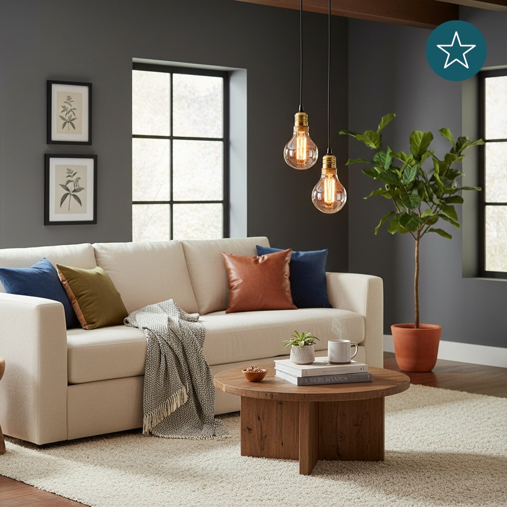 LUXULA LED-Filament-Lampe,, Vintage Bulb, E27, 2,3W, 65lm, 1800K