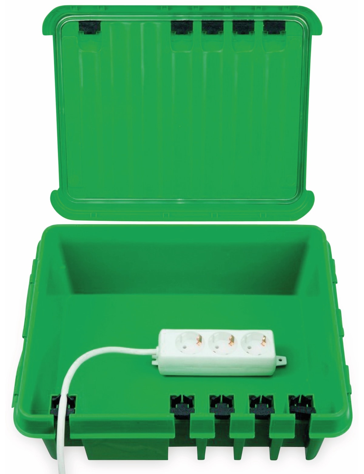 HEITRONIC Sicherheits-Box DRiBOX, 330x230x140 mm, grün