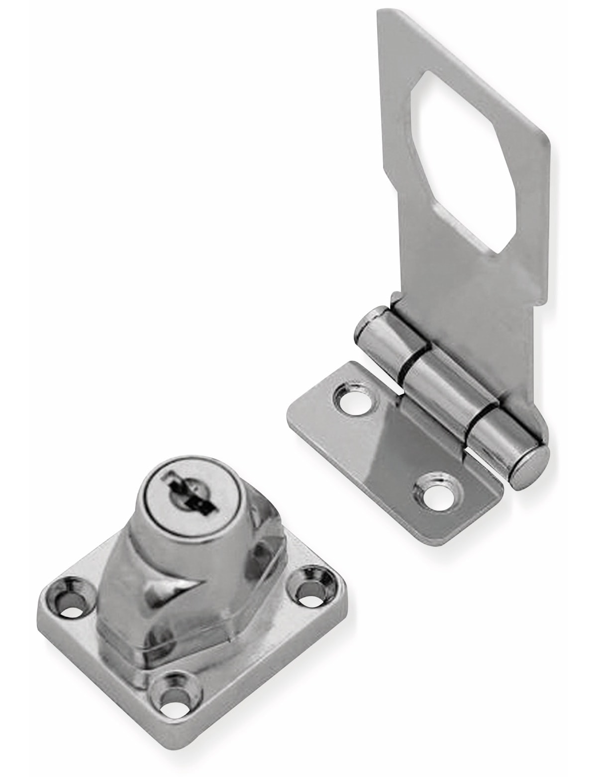 Überfalle mit Zylinderschloss, 102 mm