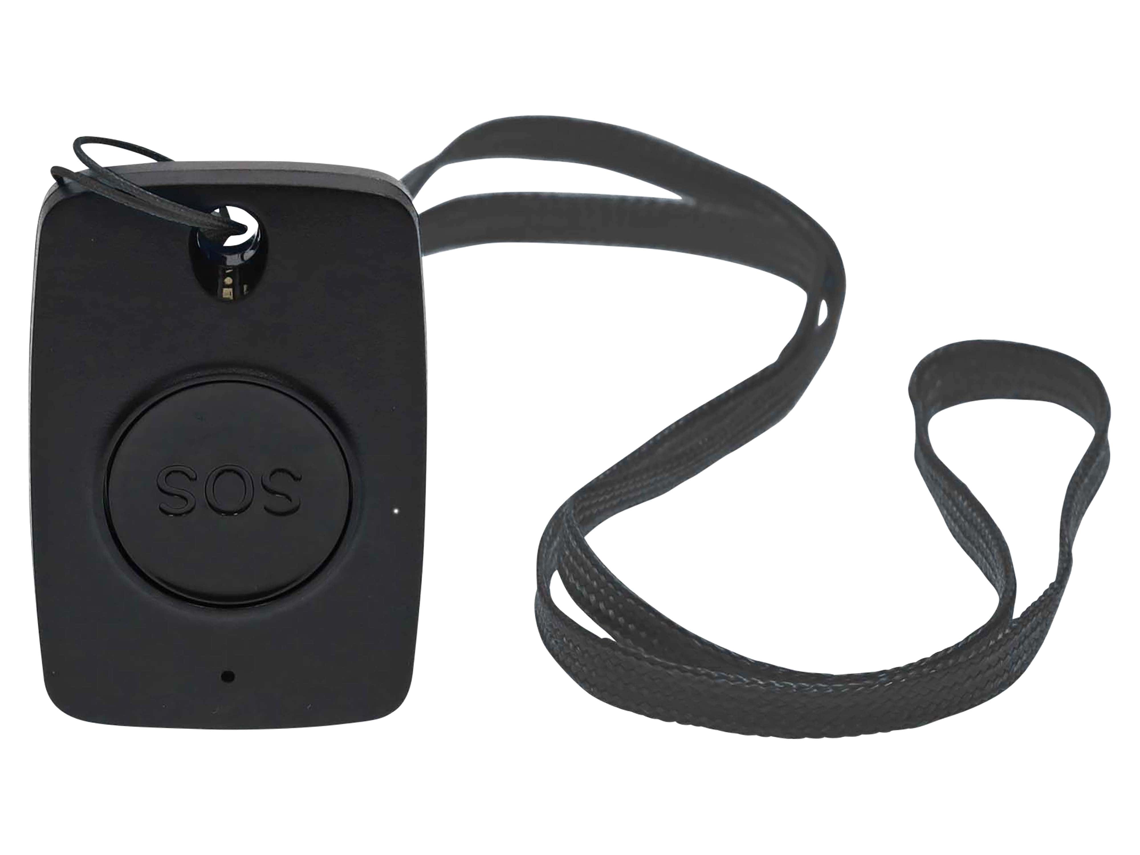 NEDIS Smart-Panik-Knopf, schwarz