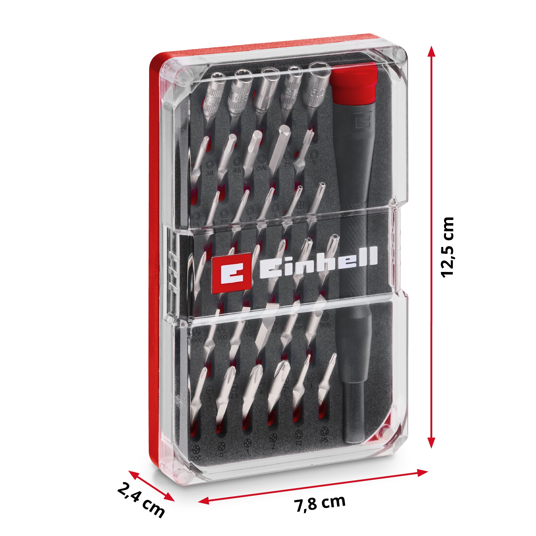 EINHELL Präzisionsbit-Set, 115010, 33-teilig EINHELL Präzisionsbit-Set, 115010, 33-teilig