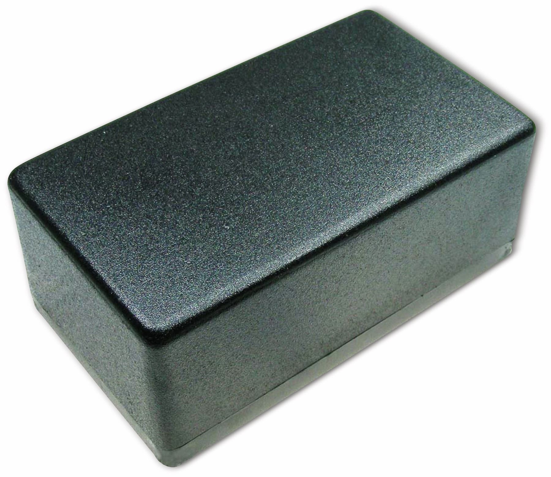 KEMO Kunststoffgehäuse, G082N, 120x70x50 mm, Thermoplast/PS, schwarz