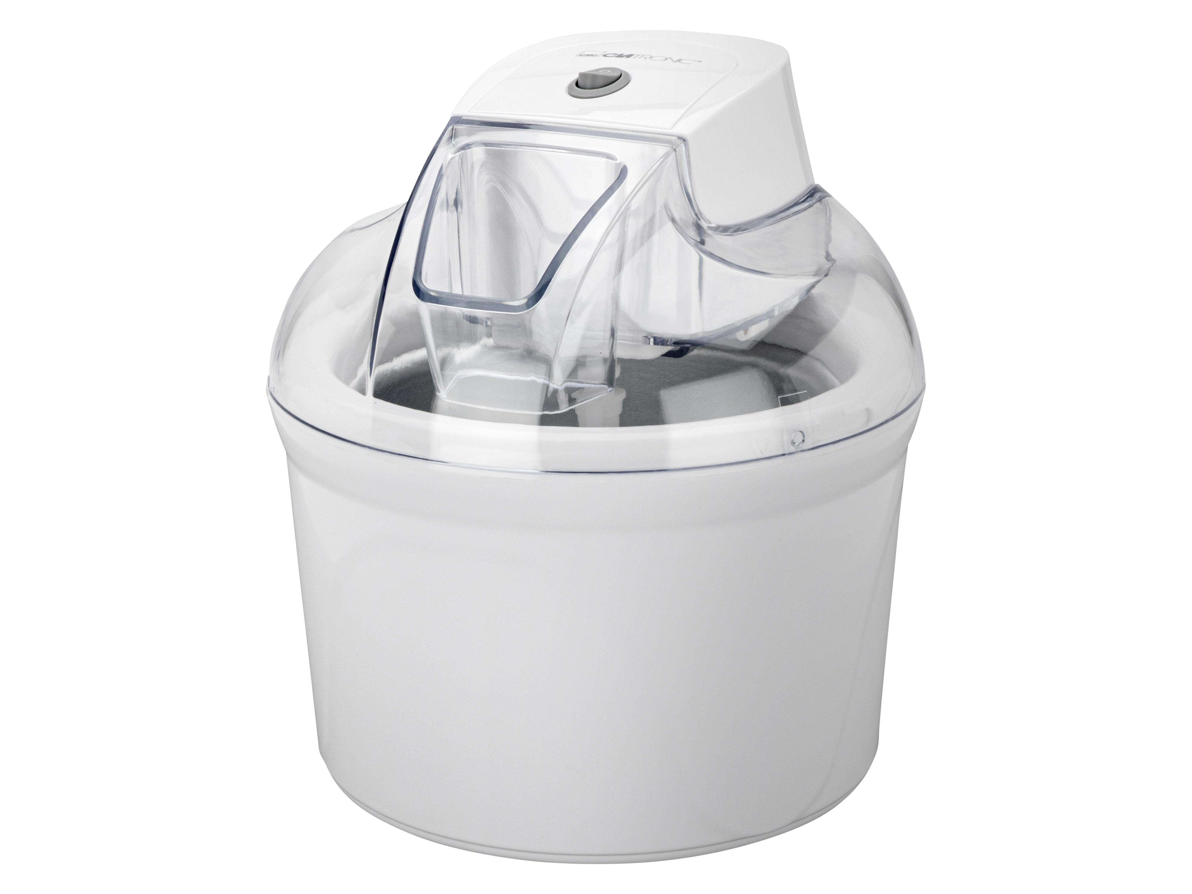 CLATRONIC Eismaschine ICM 3764, 1,5L, mit Kältespeicher, inkl. Rezepten